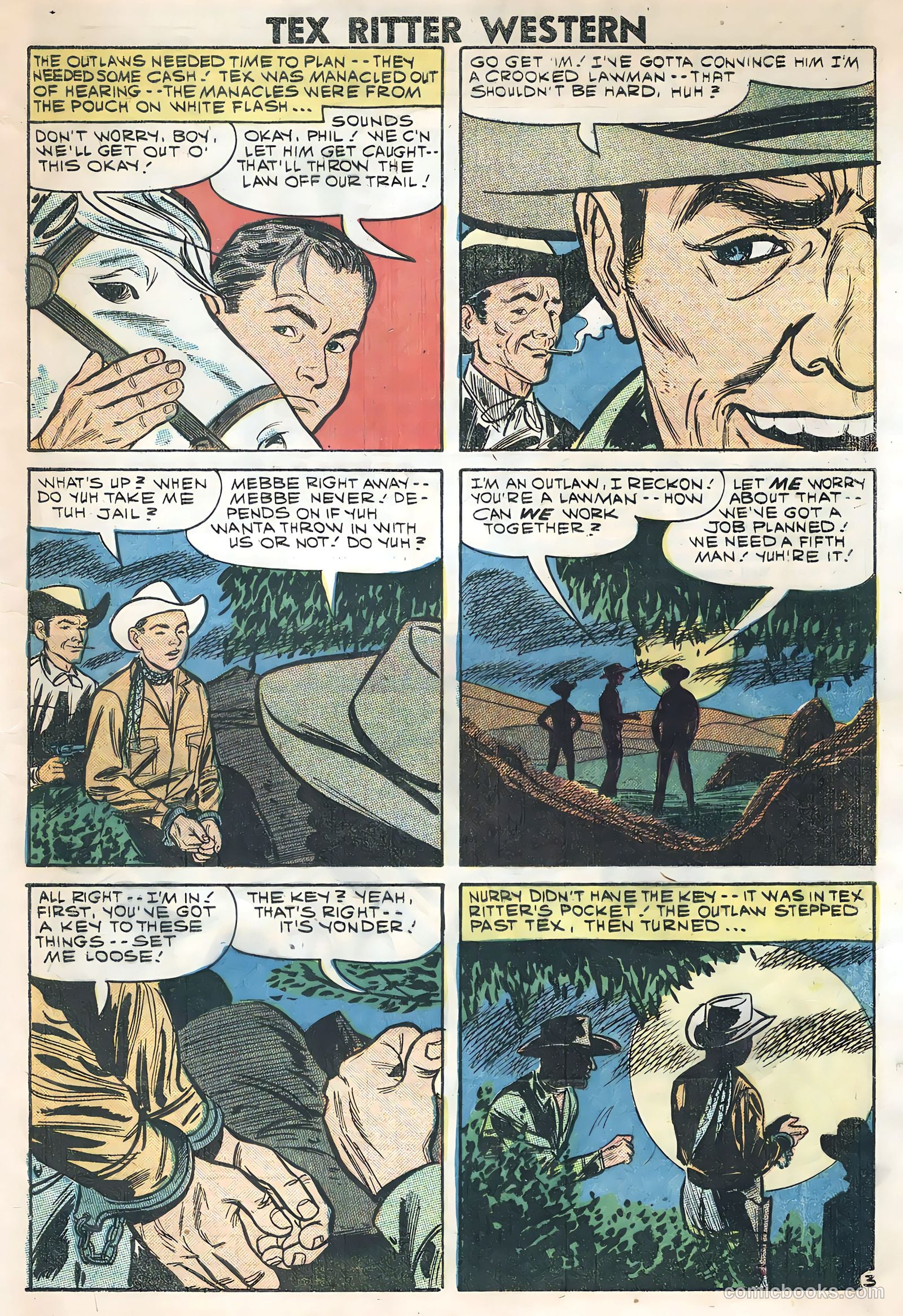 Tex Ritter Western #45 — page 5 of 35