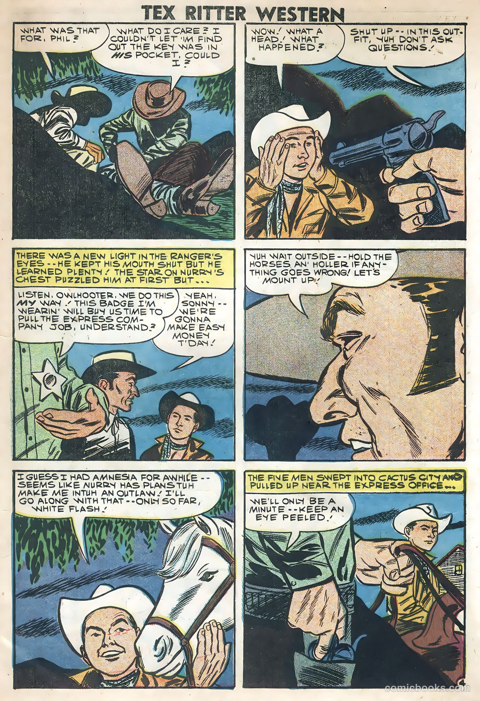 Tex Ritter Western #45 — page 7 of 35