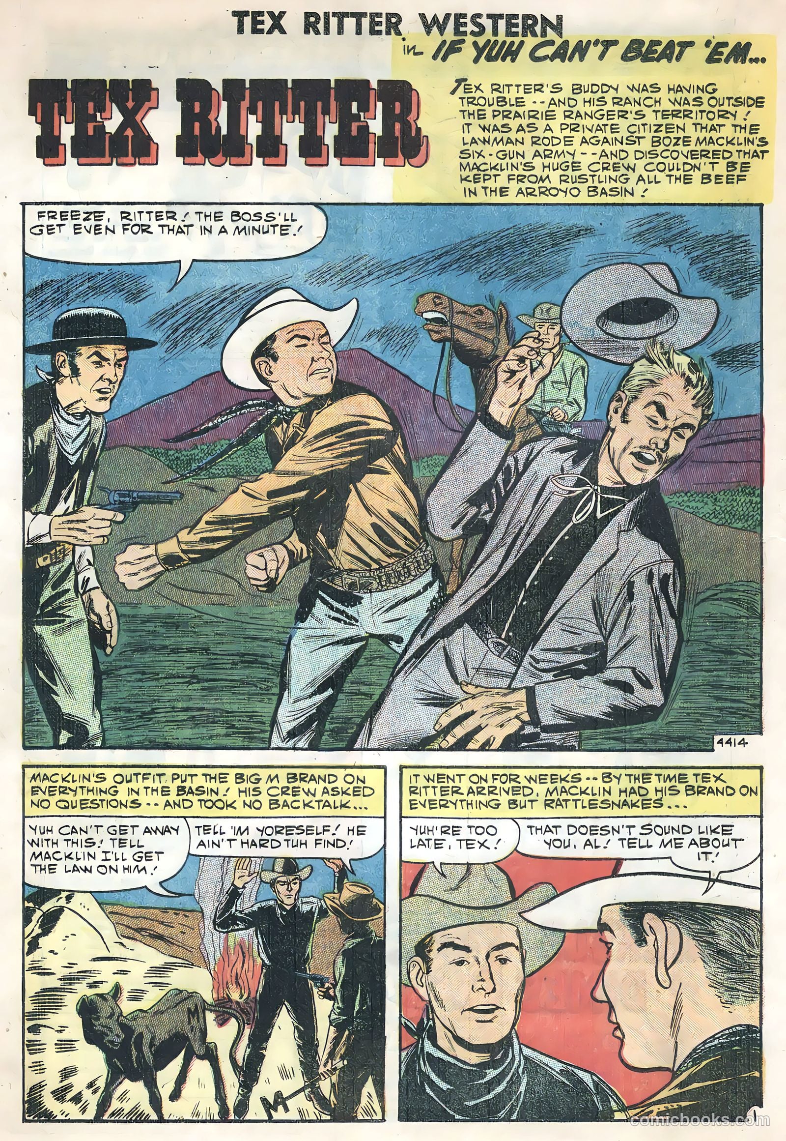 Tex Ritter Western #45 — page 15 of 35