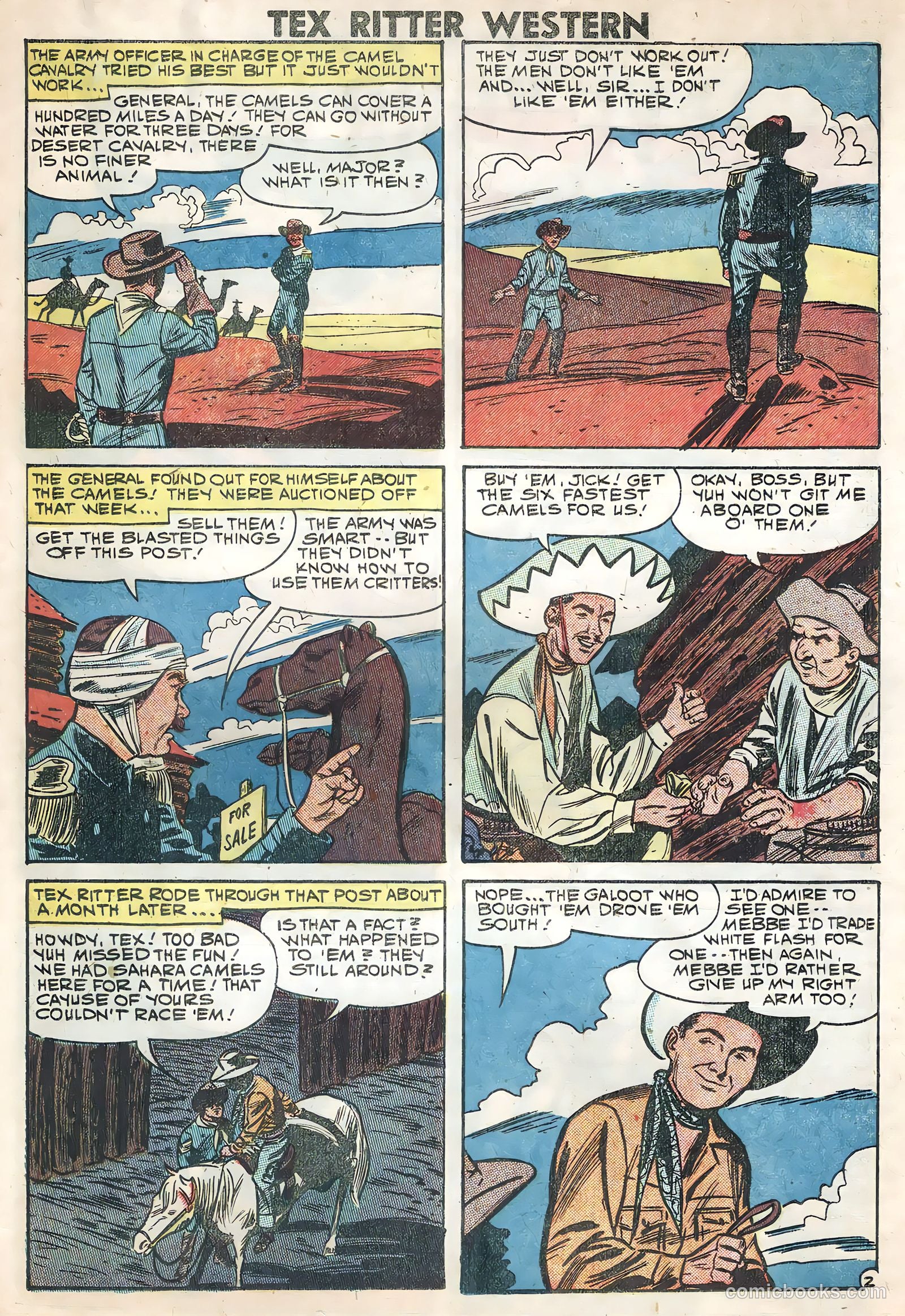 Tex Ritter Western #45 — page 22 of 35