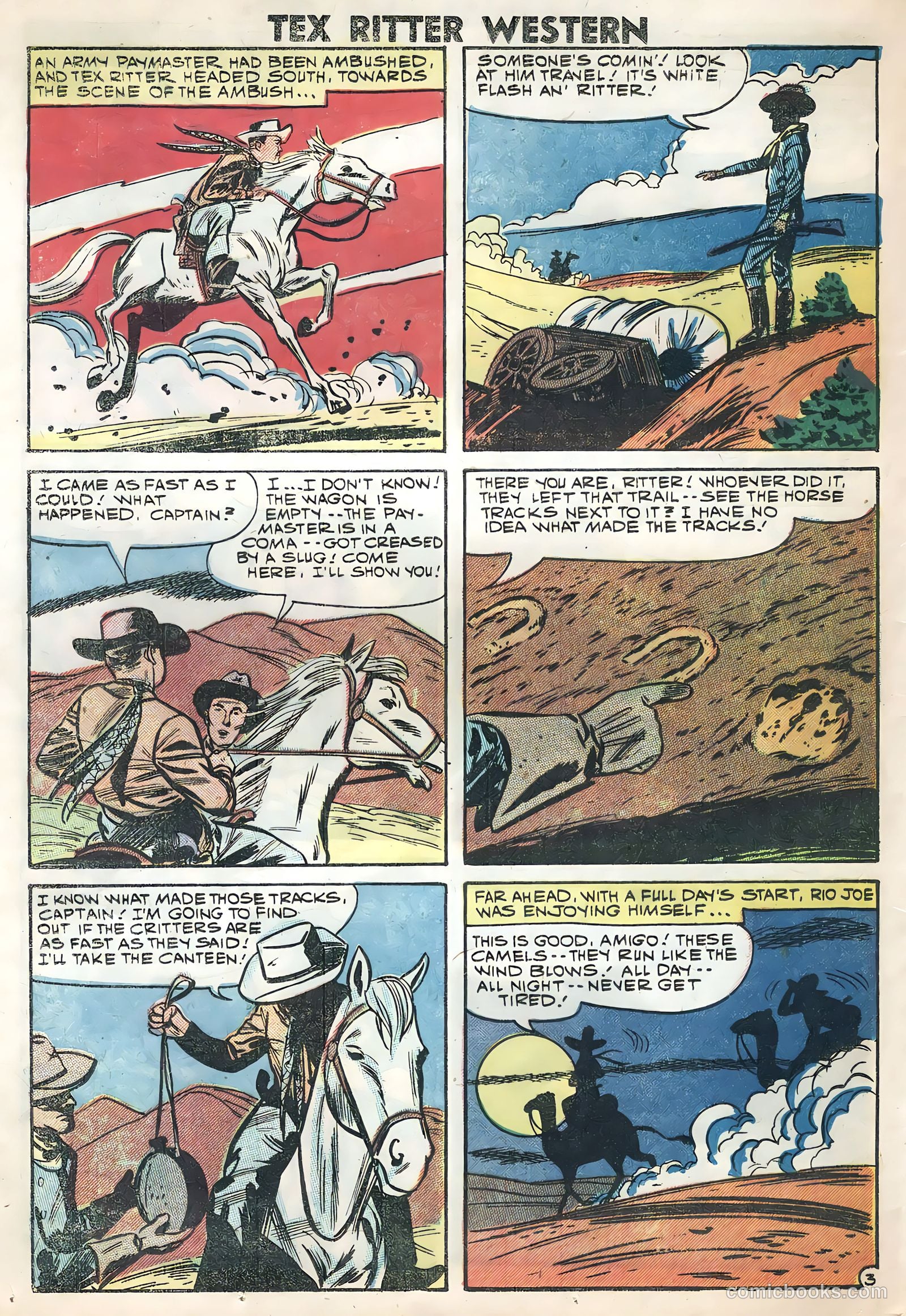 Tex Ritter Western #45 — page 23 of 35