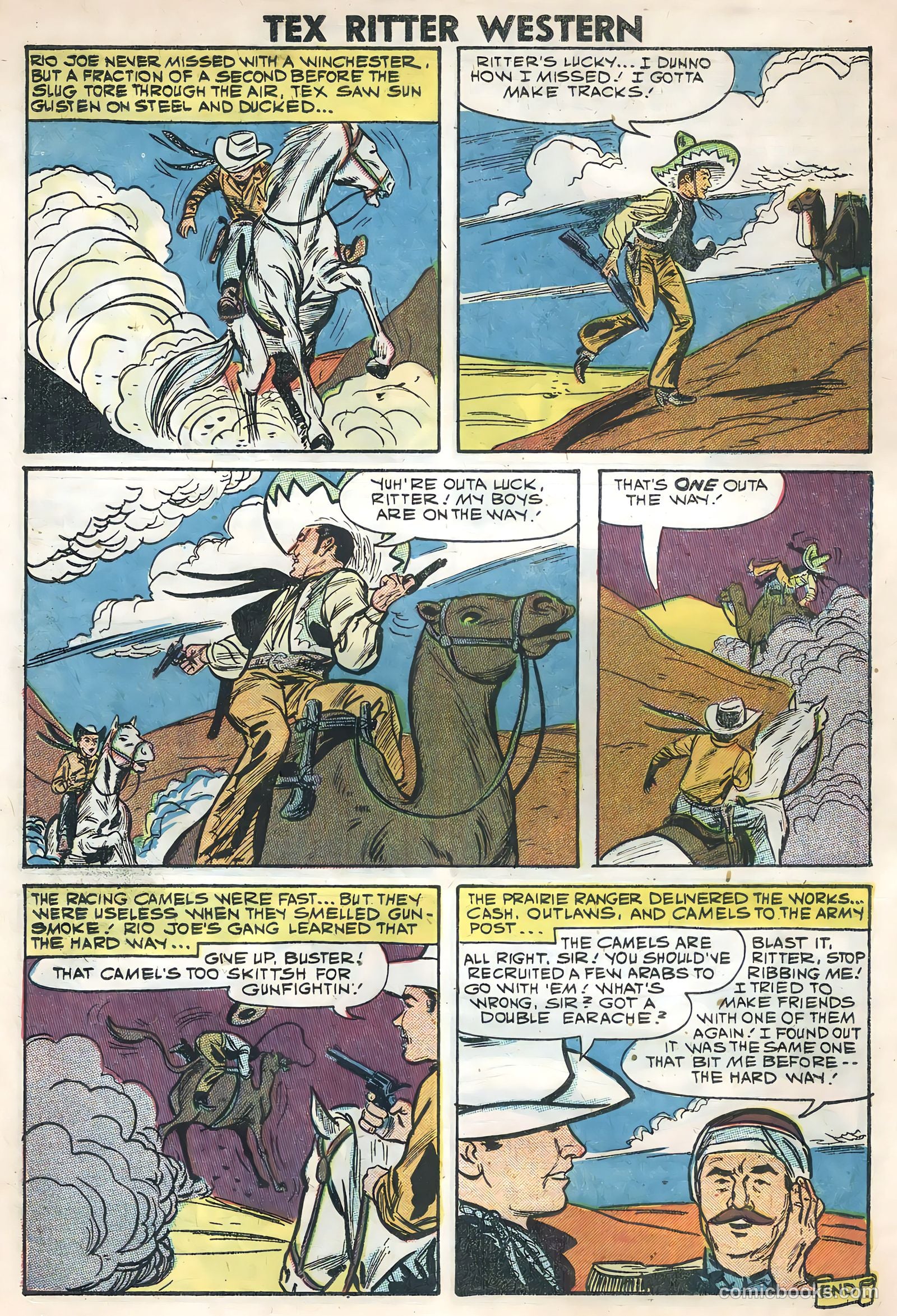 Tex Ritter Western #45 — page 25 of 35