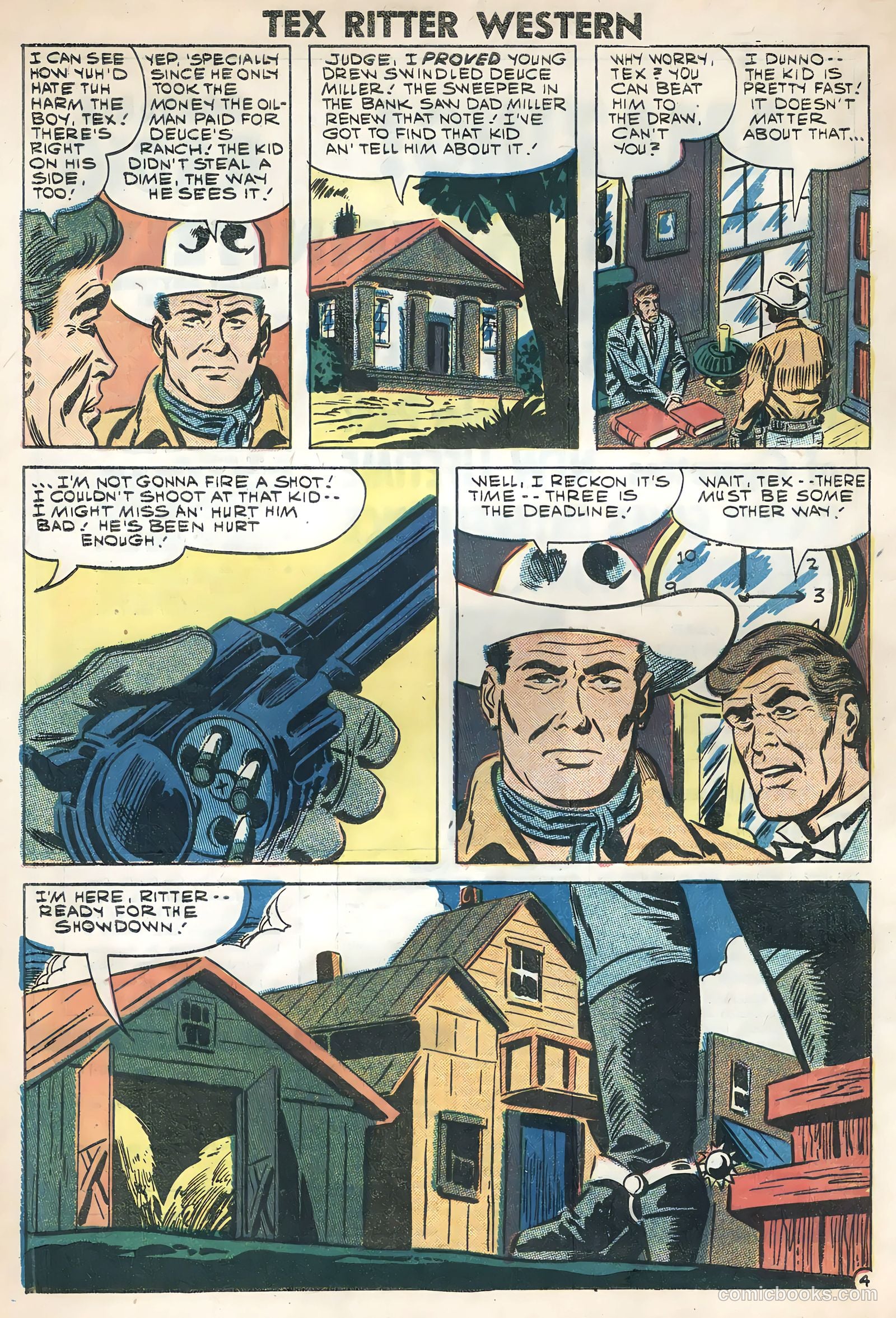 Tex Ritter Western #45 — page 31 of 35