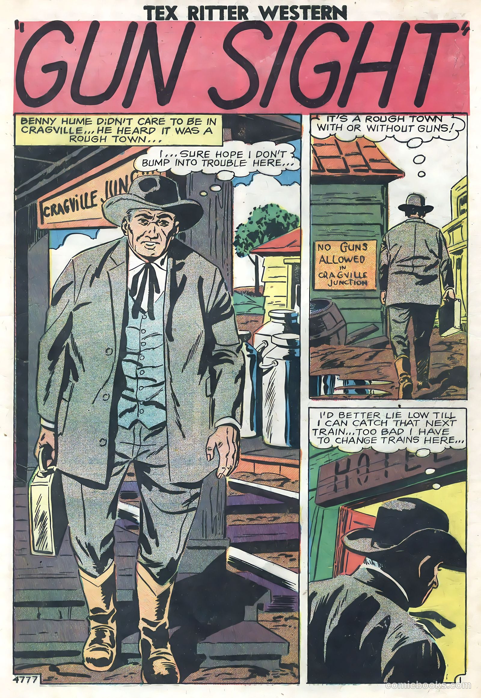 Tex Ritter Western #46 — page 9 of 36