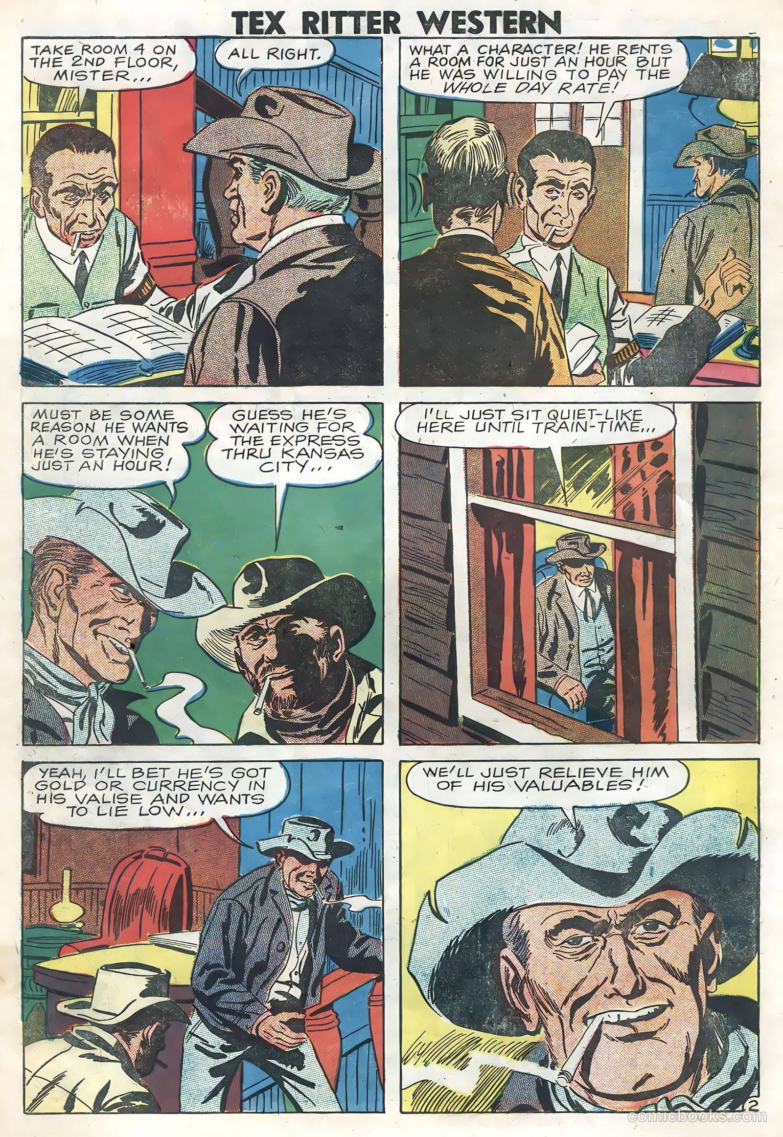 Tex Ritter Western #46 — page 10 of 36