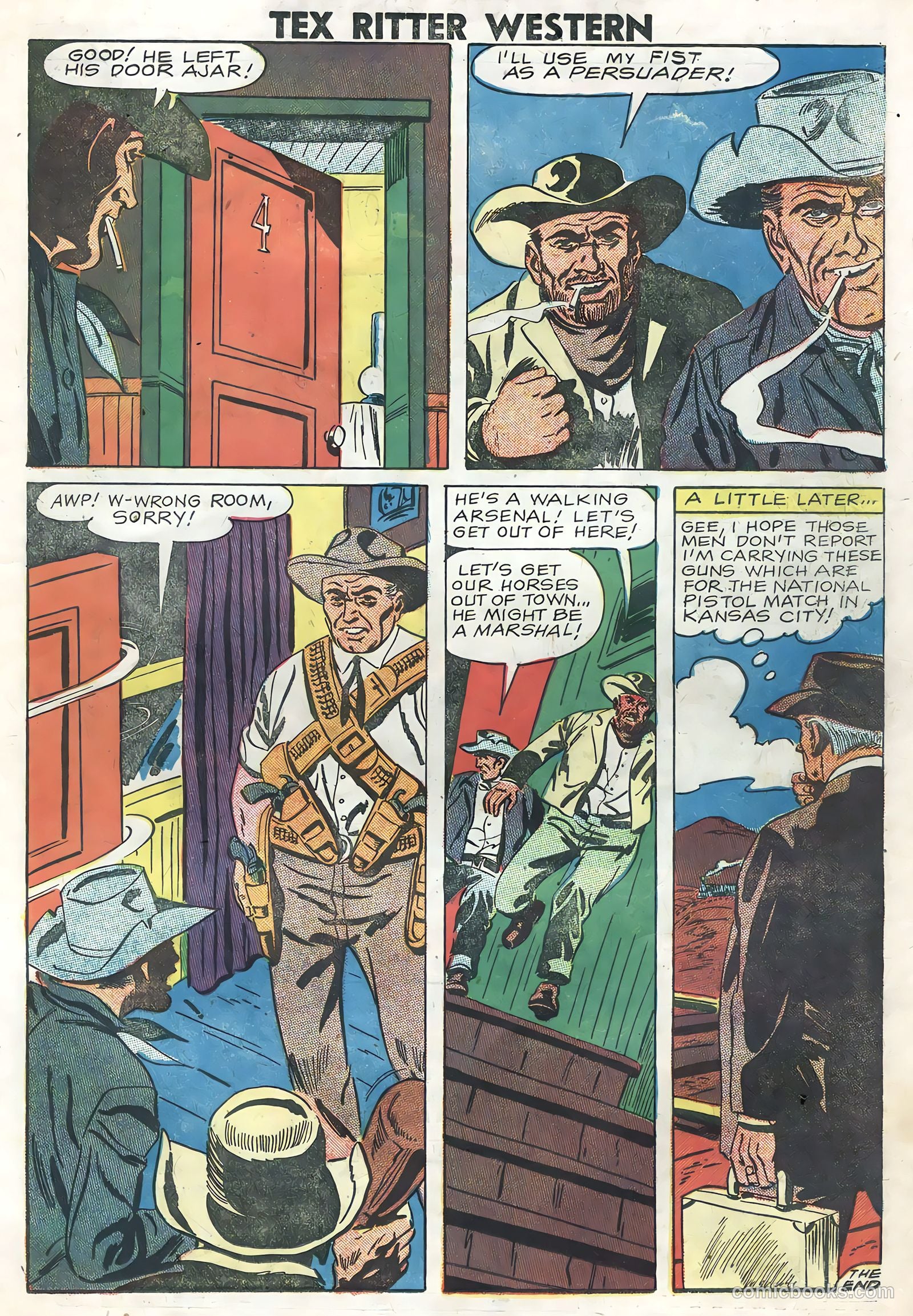 Tex Ritter Western #46 — page 11 of 36