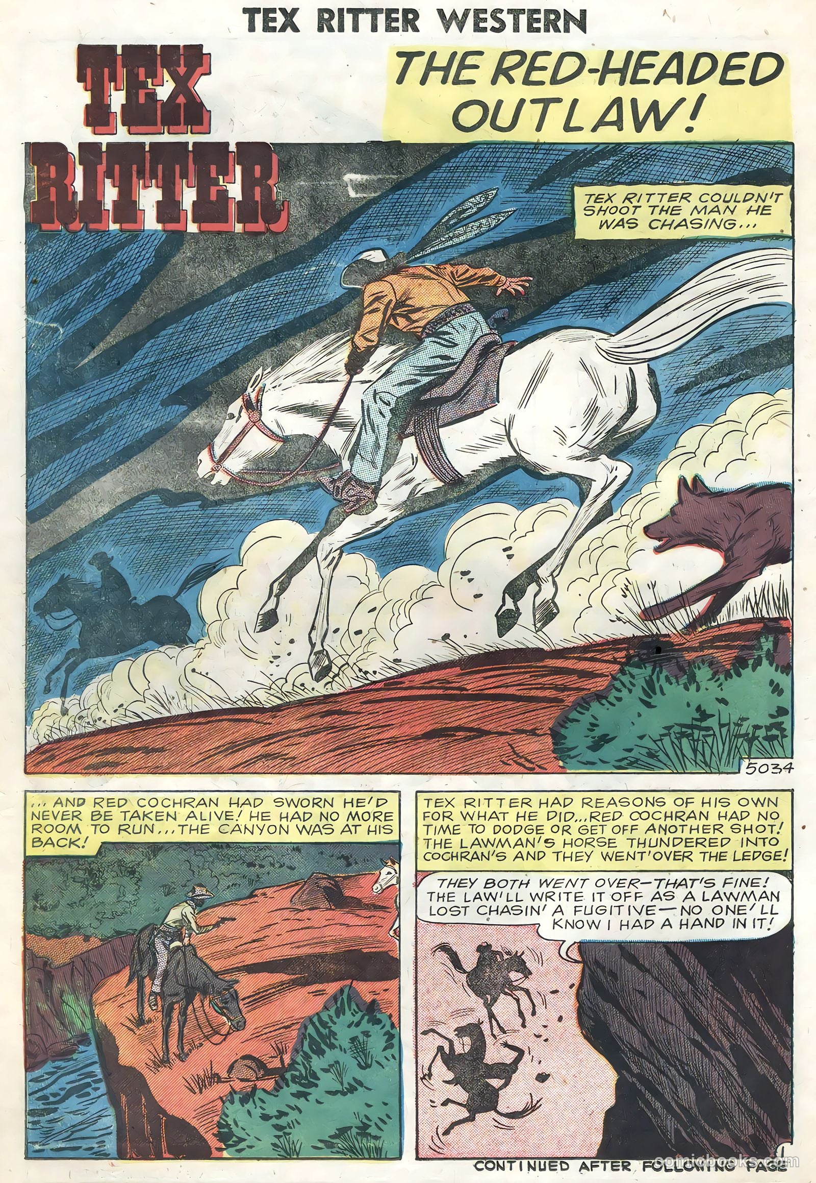 Tex Ritter Western #46 — page 14 of 36
