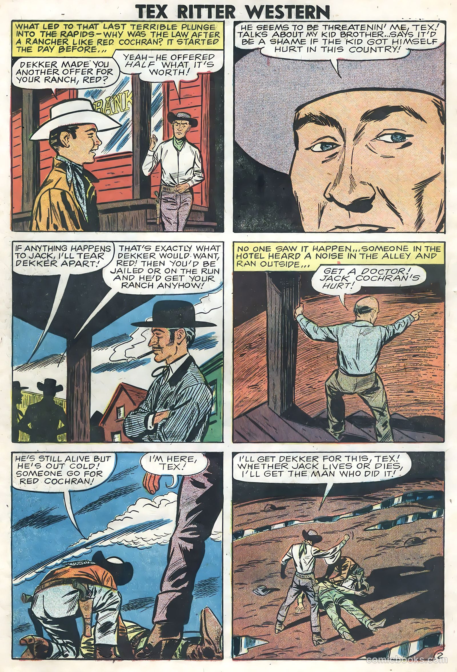 Tex Ritter Western #46 — page 16 of 36