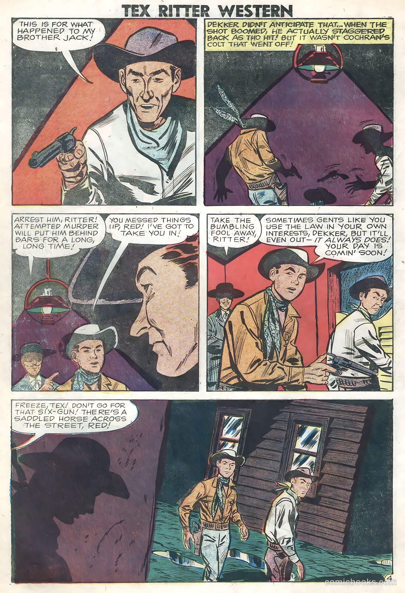 Tex Ritter Western #46 — page 18 of 36