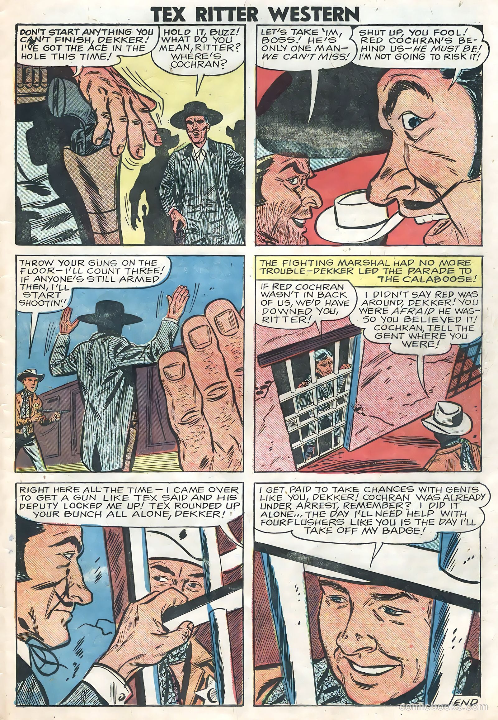 Tex Ritter Western #46 — page 25 of 36