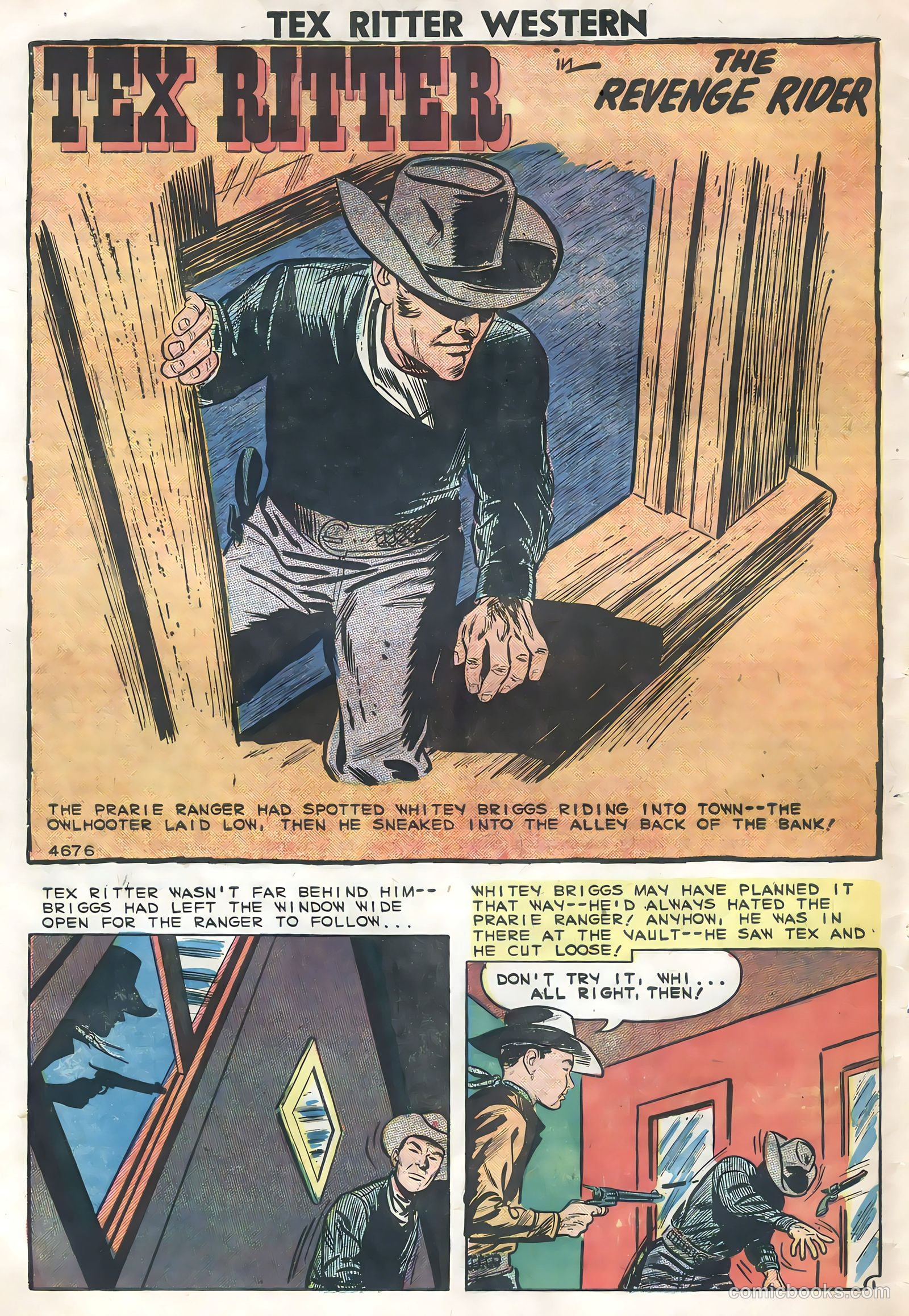 Tex Ritter Western #46 — page 28 of 36