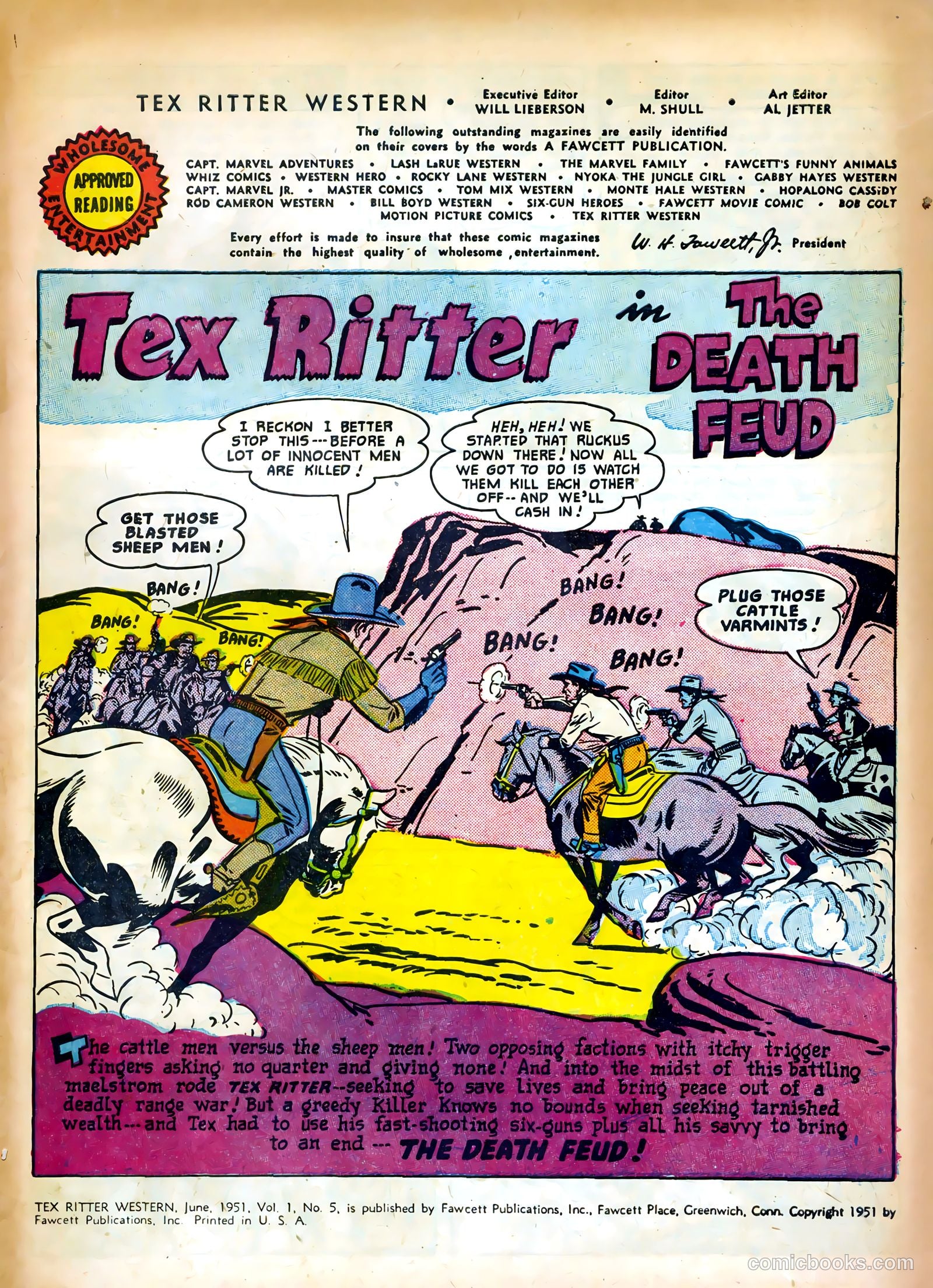 Tex Ritter Western #5 — page 3 of 36