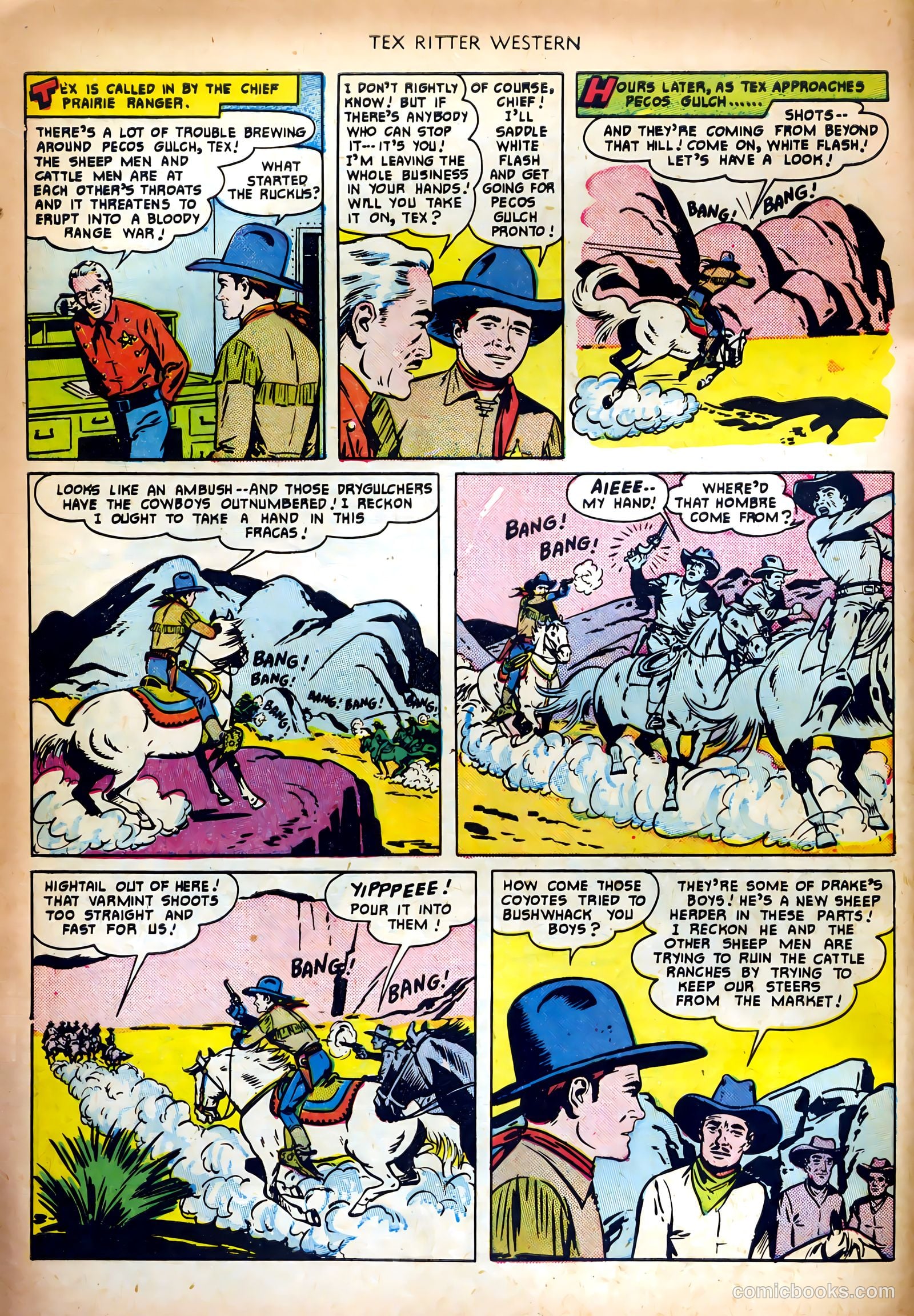 Tex Ritter Western #5 — page 4 of 36