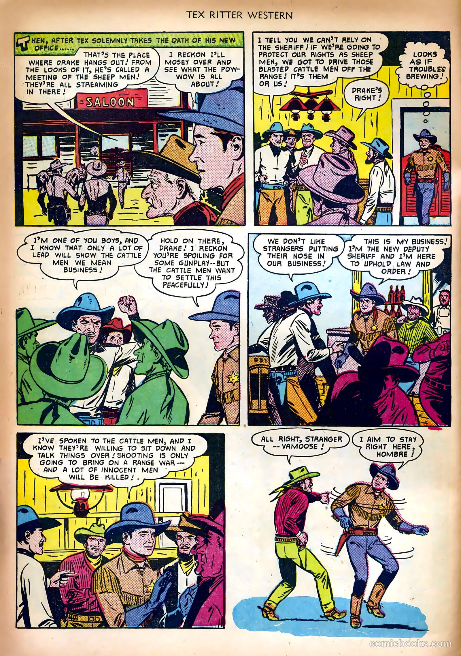 Tex Ritter Western #5 — page 6 of 36