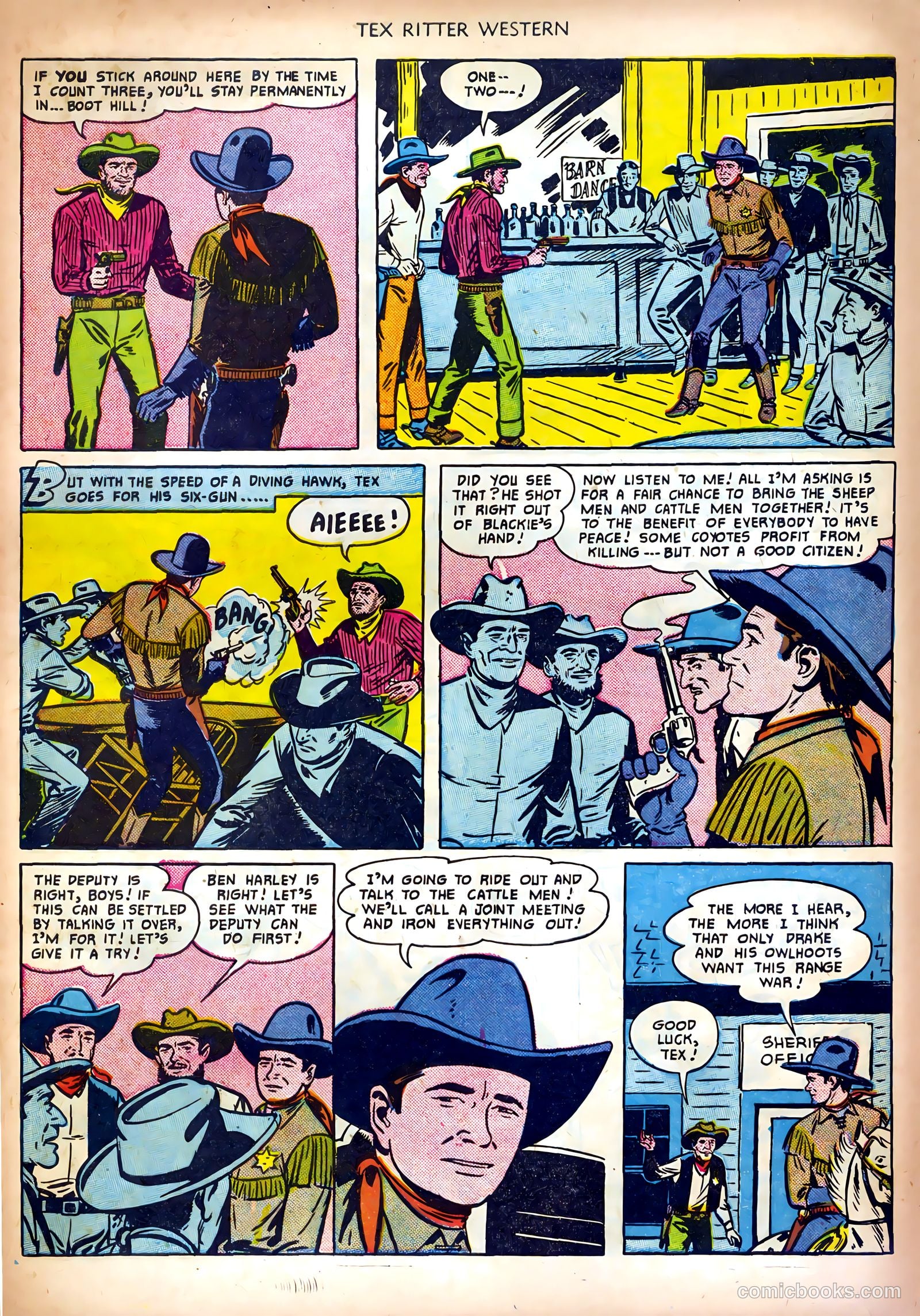 Tex Ritter Western #5 — page 7 of 36