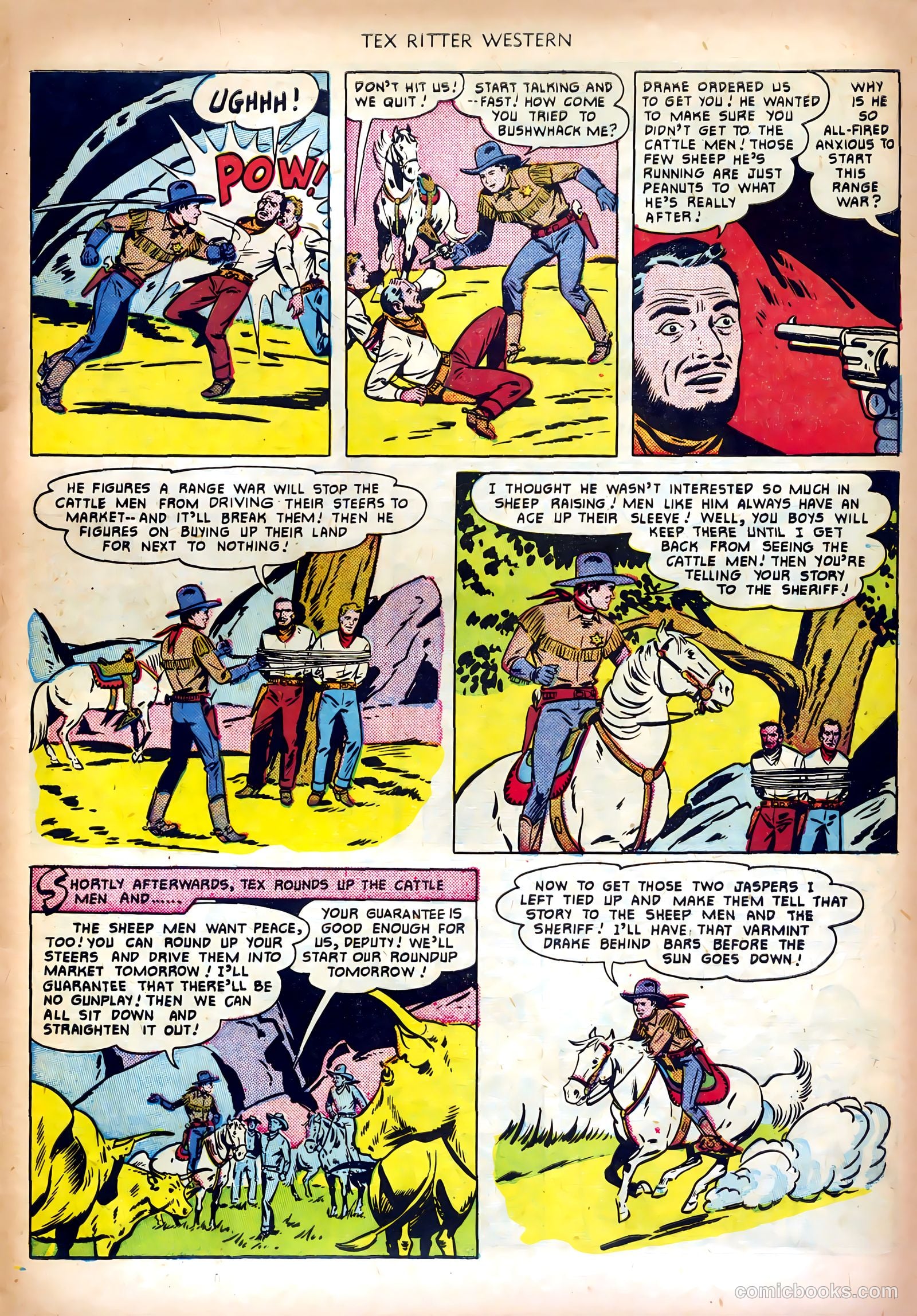 Tex Ritter Western #5 — page 9 of 36