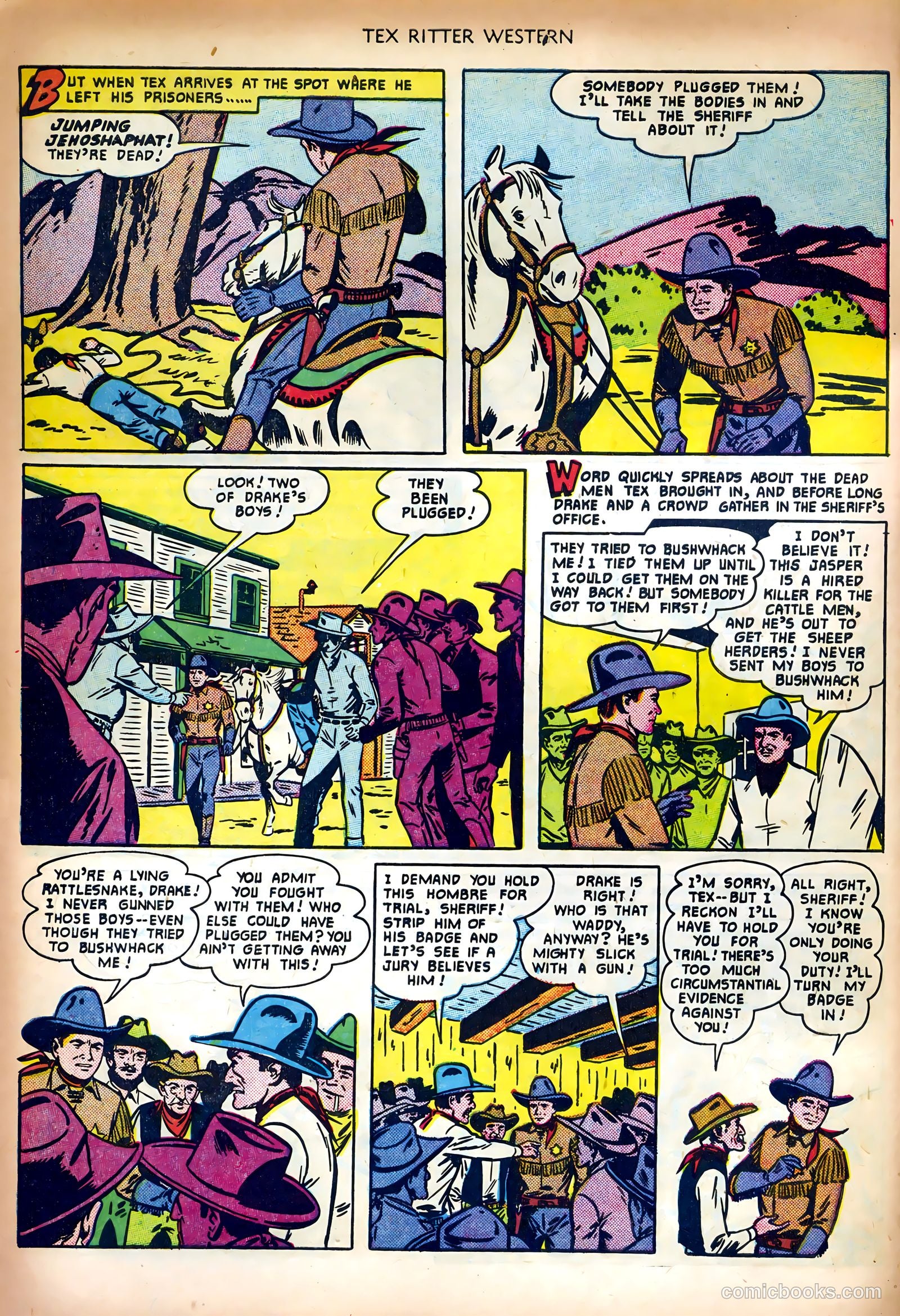 Tex Ritter Western #5 — page 10 of 36