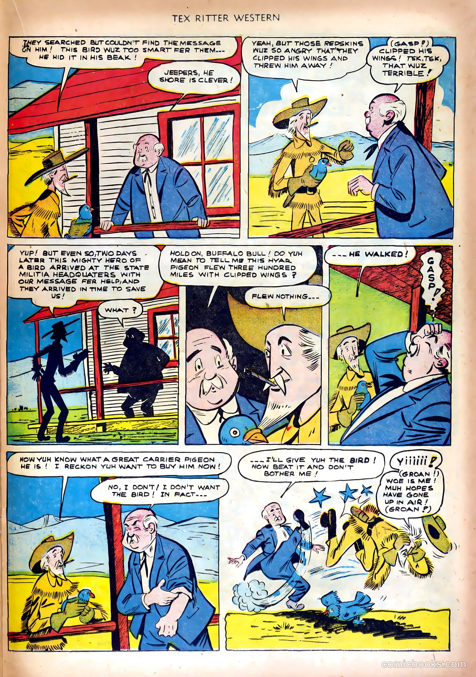 Tex Ritter Western #5 — page 21 of 36