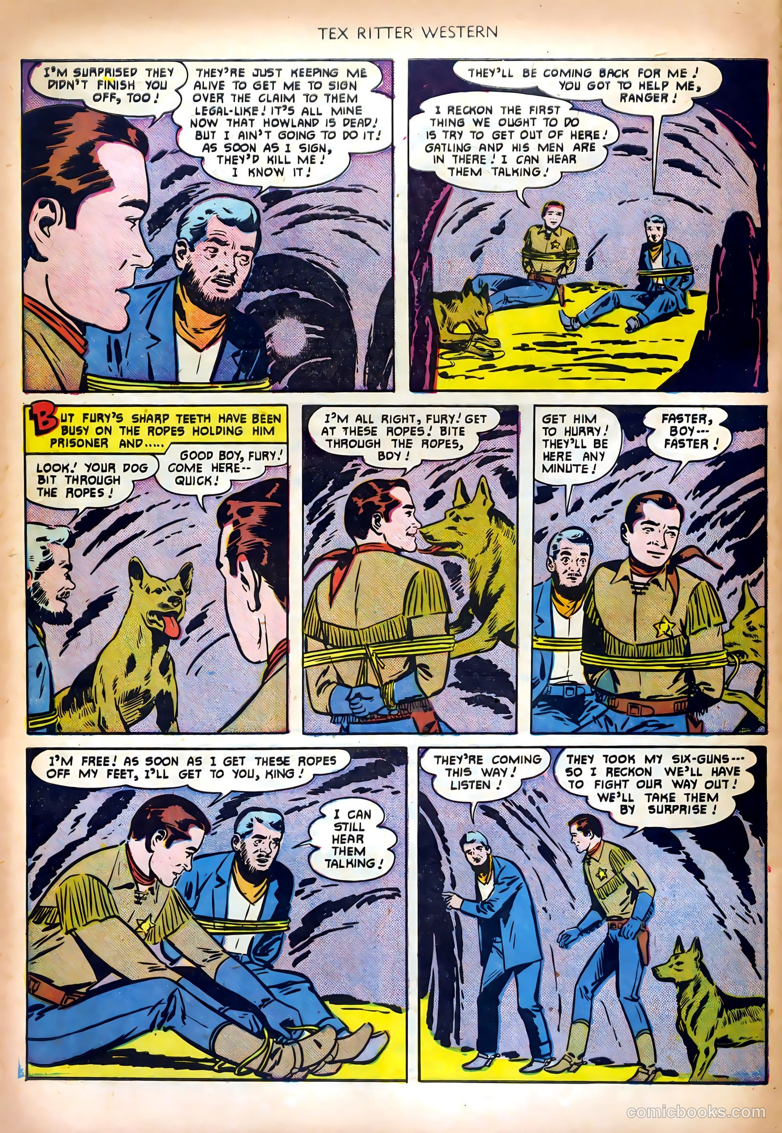 Tex Ritter Western #5 — page 28 of 36