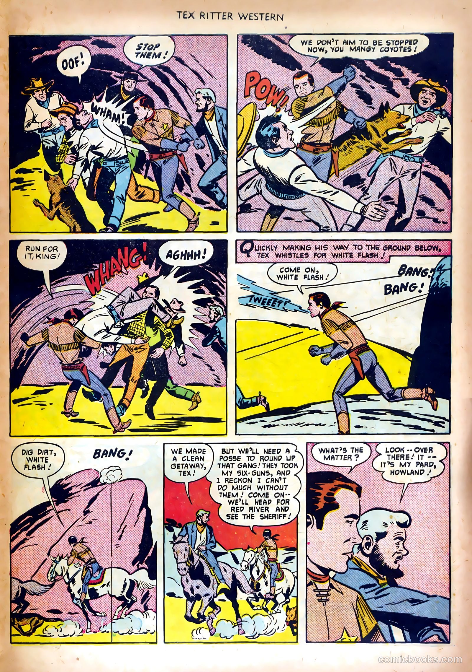 Tex Ritter Western #5 — page 29 of 36