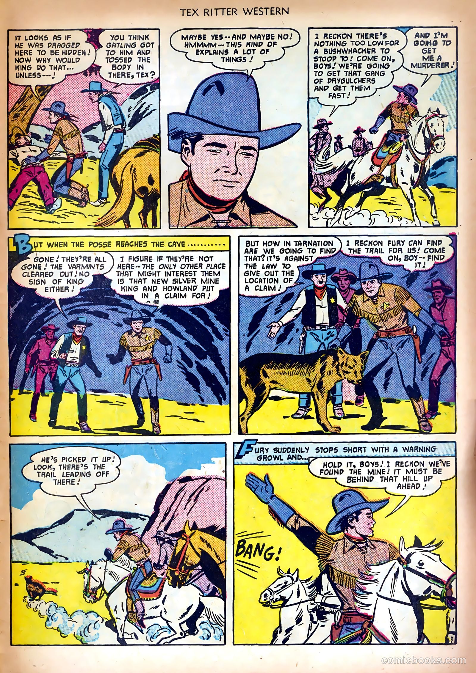 Tex Ritter Western #5 — page 31 of 36