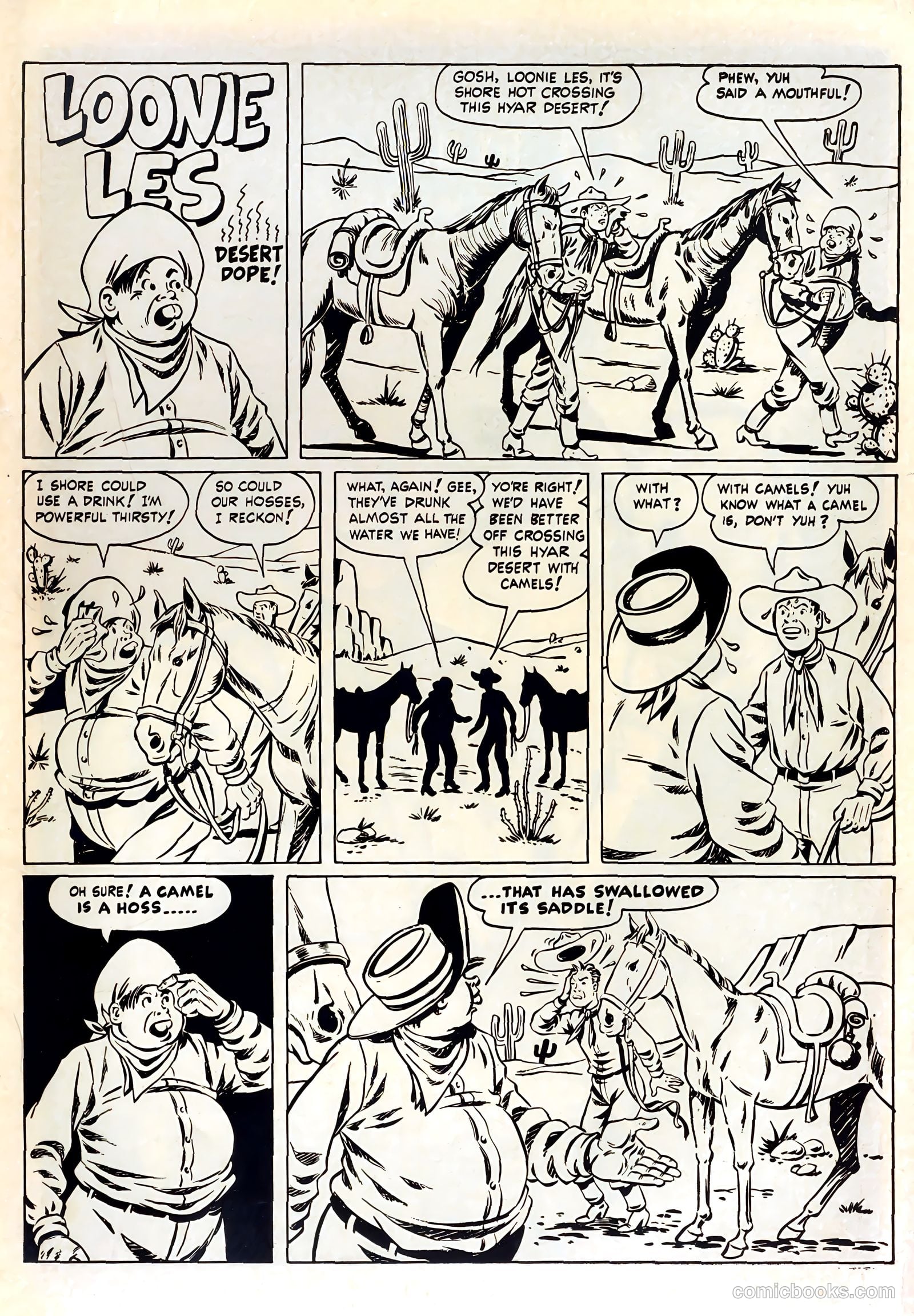 Tex Ritter Western #5 — page 35 of 36