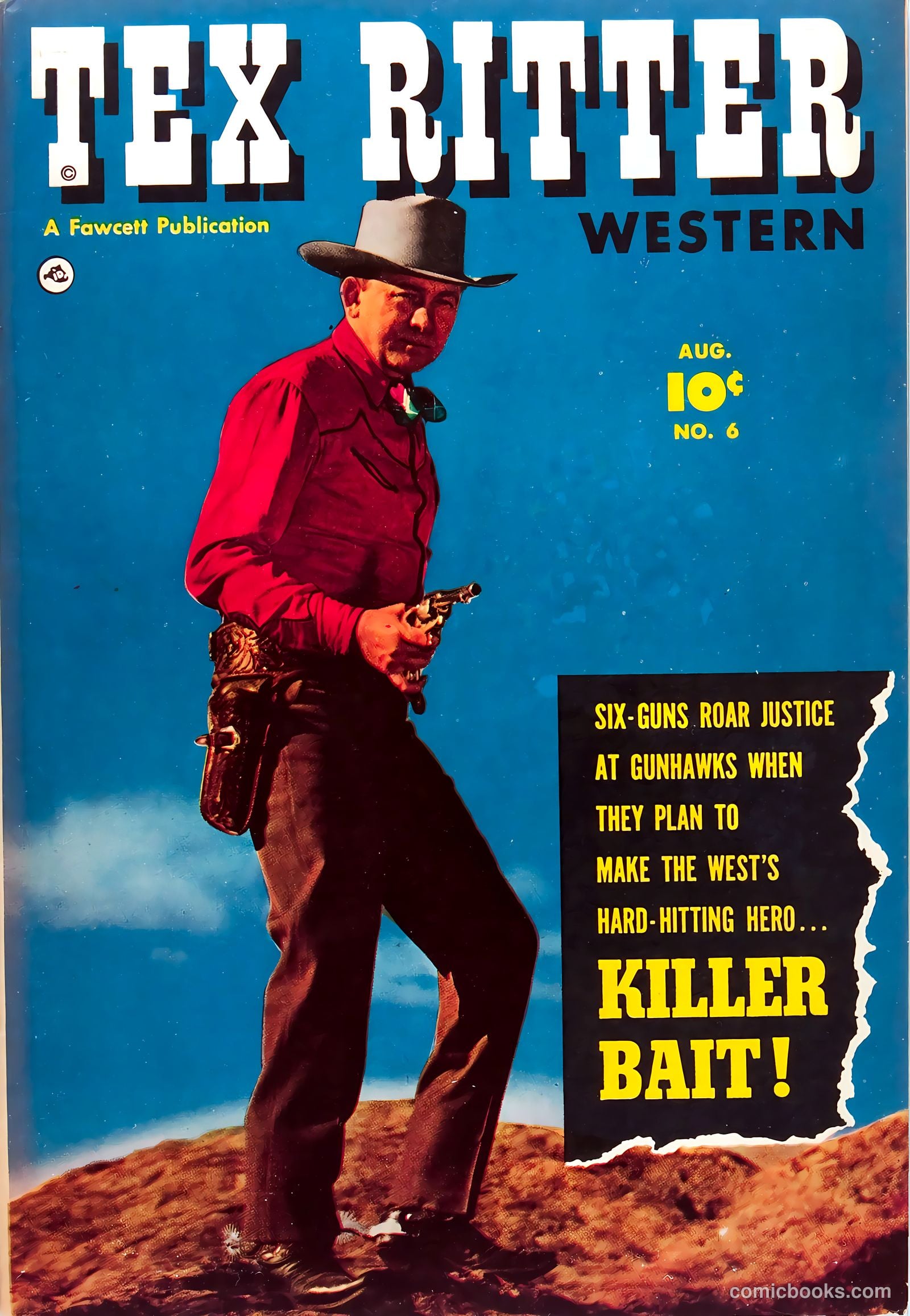 Tex Ritter Western #6 — page 1 of 36