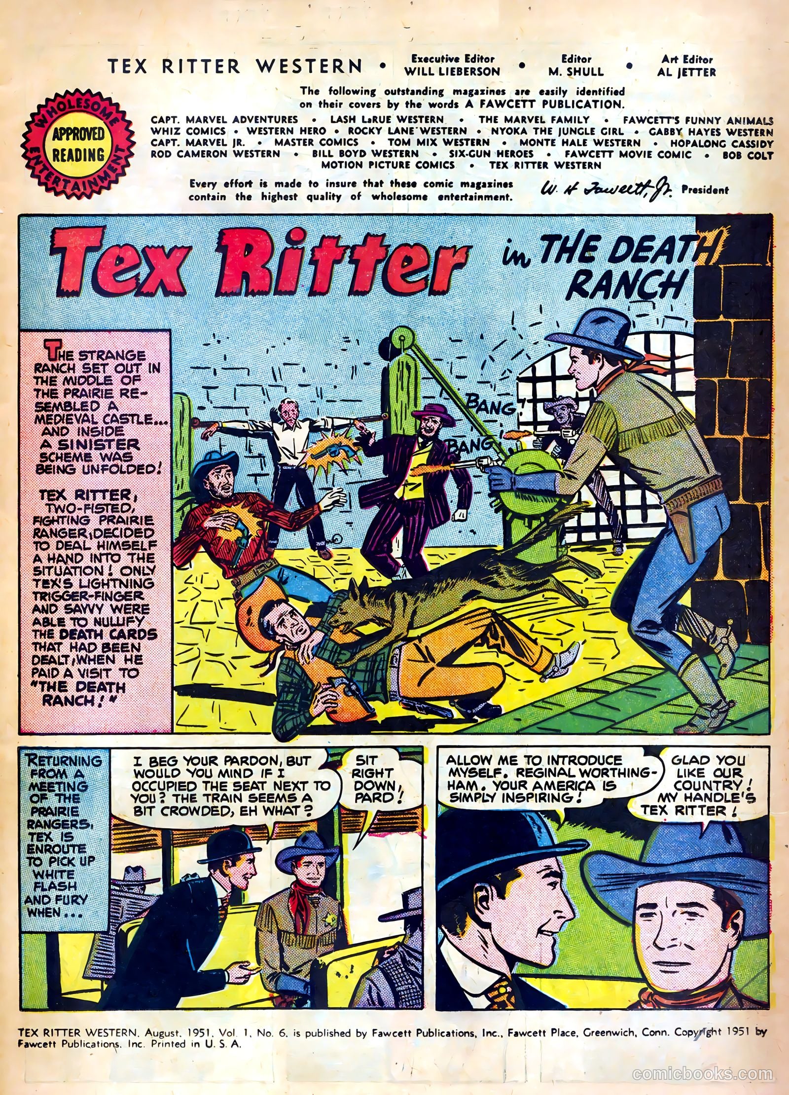 Tex Ritter Western #6 — page 3 of 36