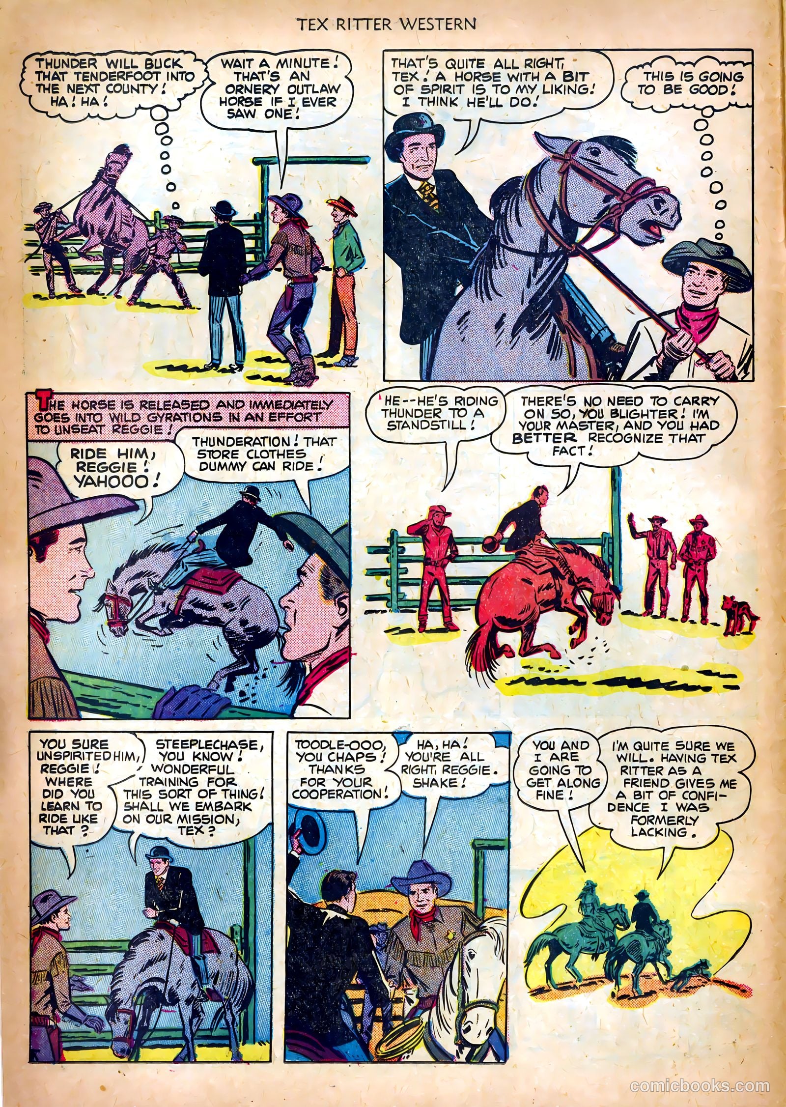 Tex Ritter Western #6 — page 6 of 36