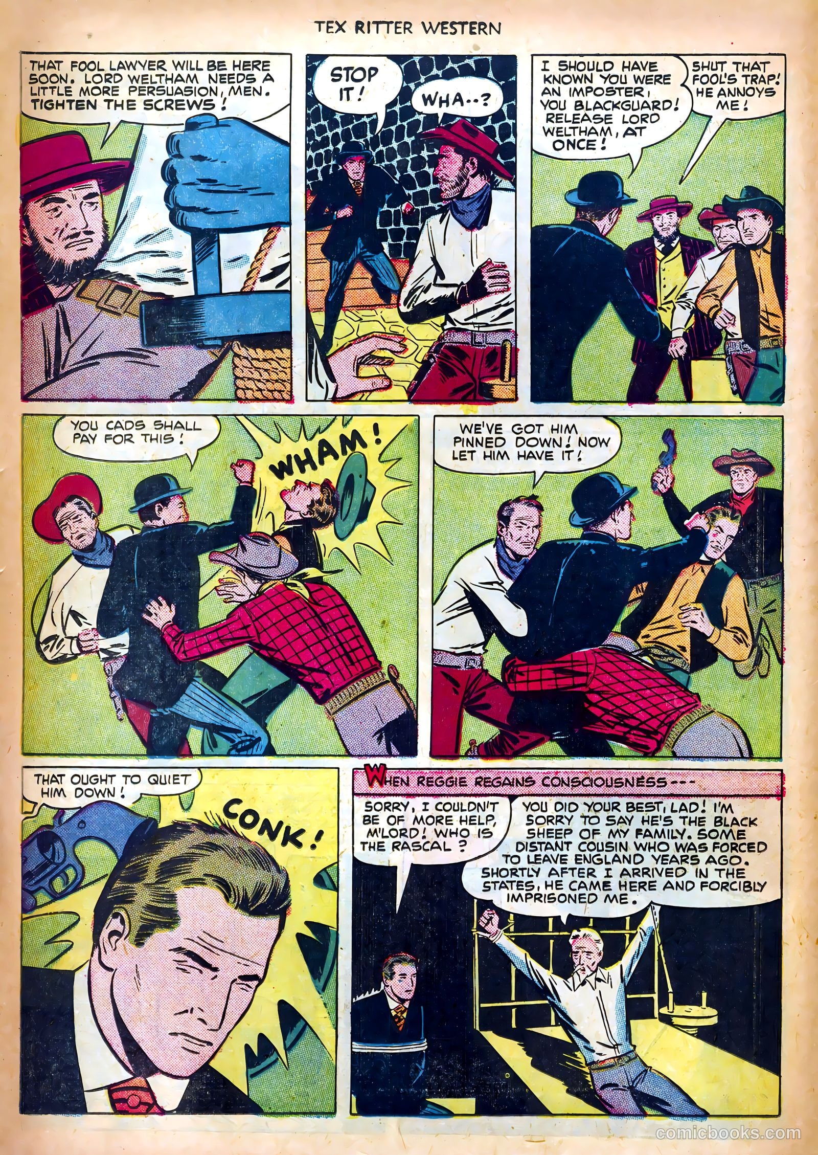 Tex Ritter Western #6 — page 10 of 36