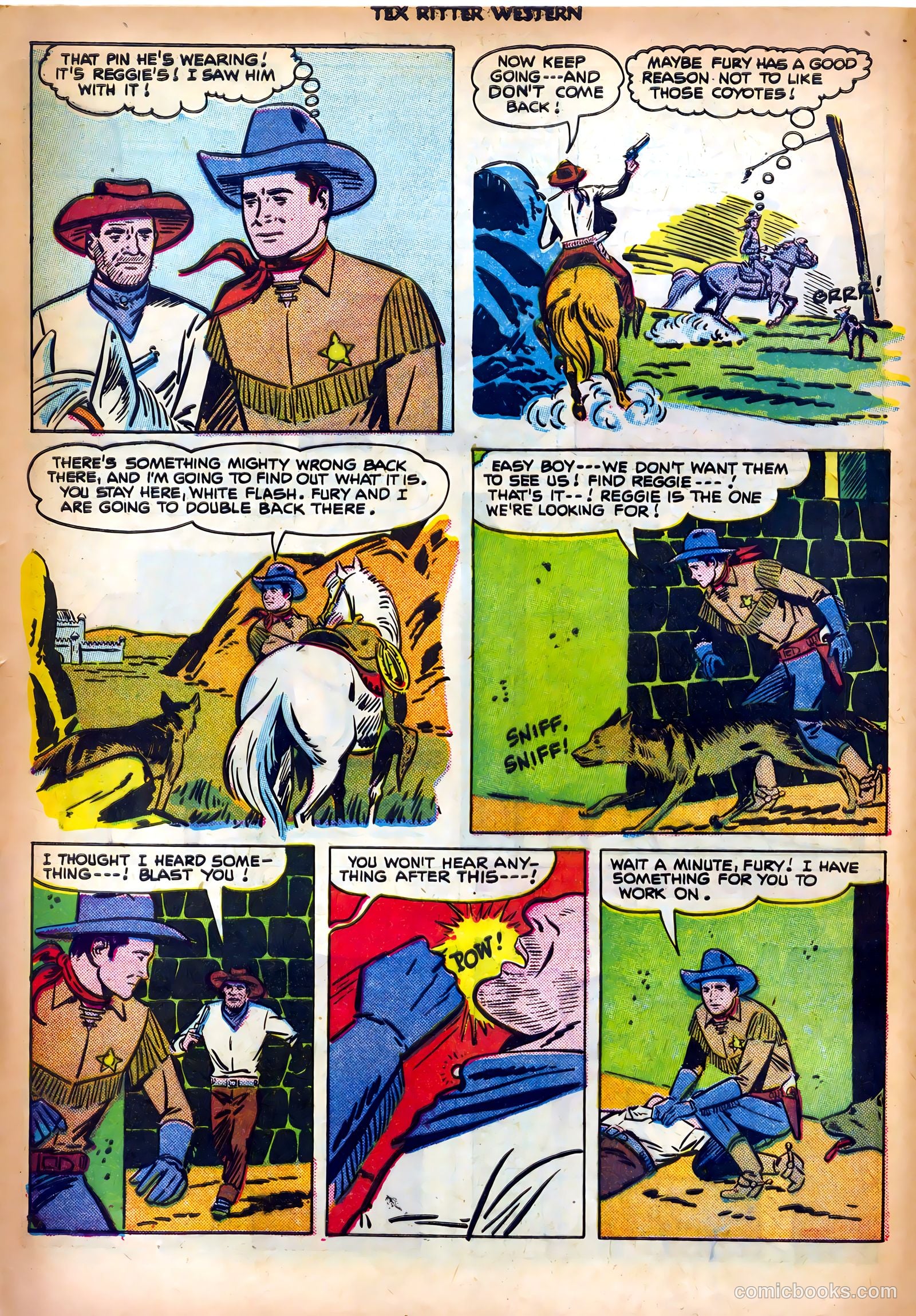Tex Ritter Western #6 — page 12 of 36