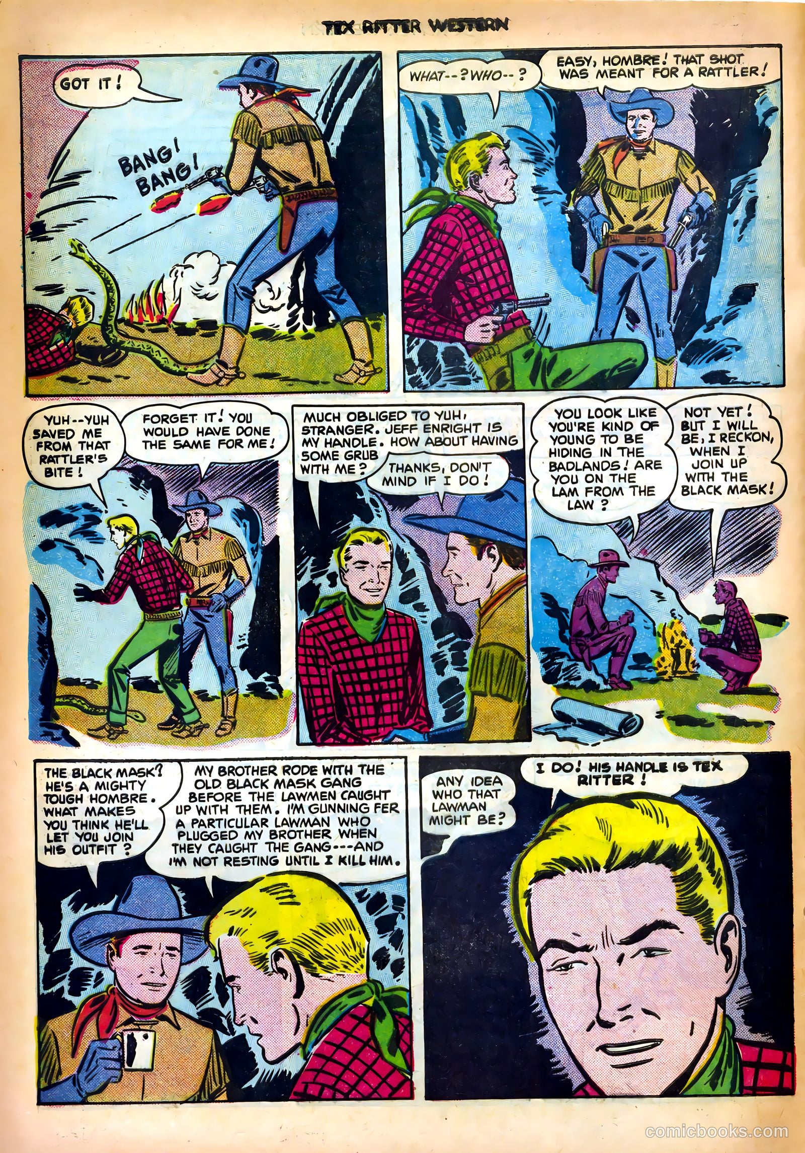 Tex Ritter Western #6 — page 20 of 36