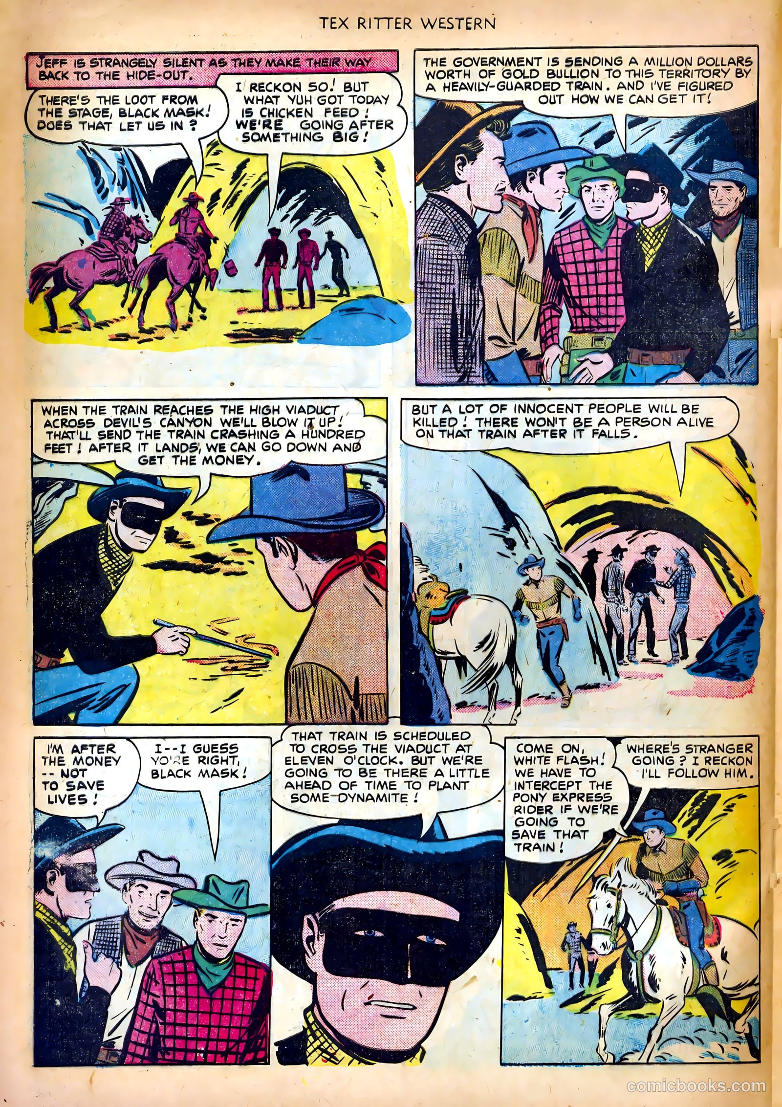 Tex Ritter Western #6 — page 24 of 36