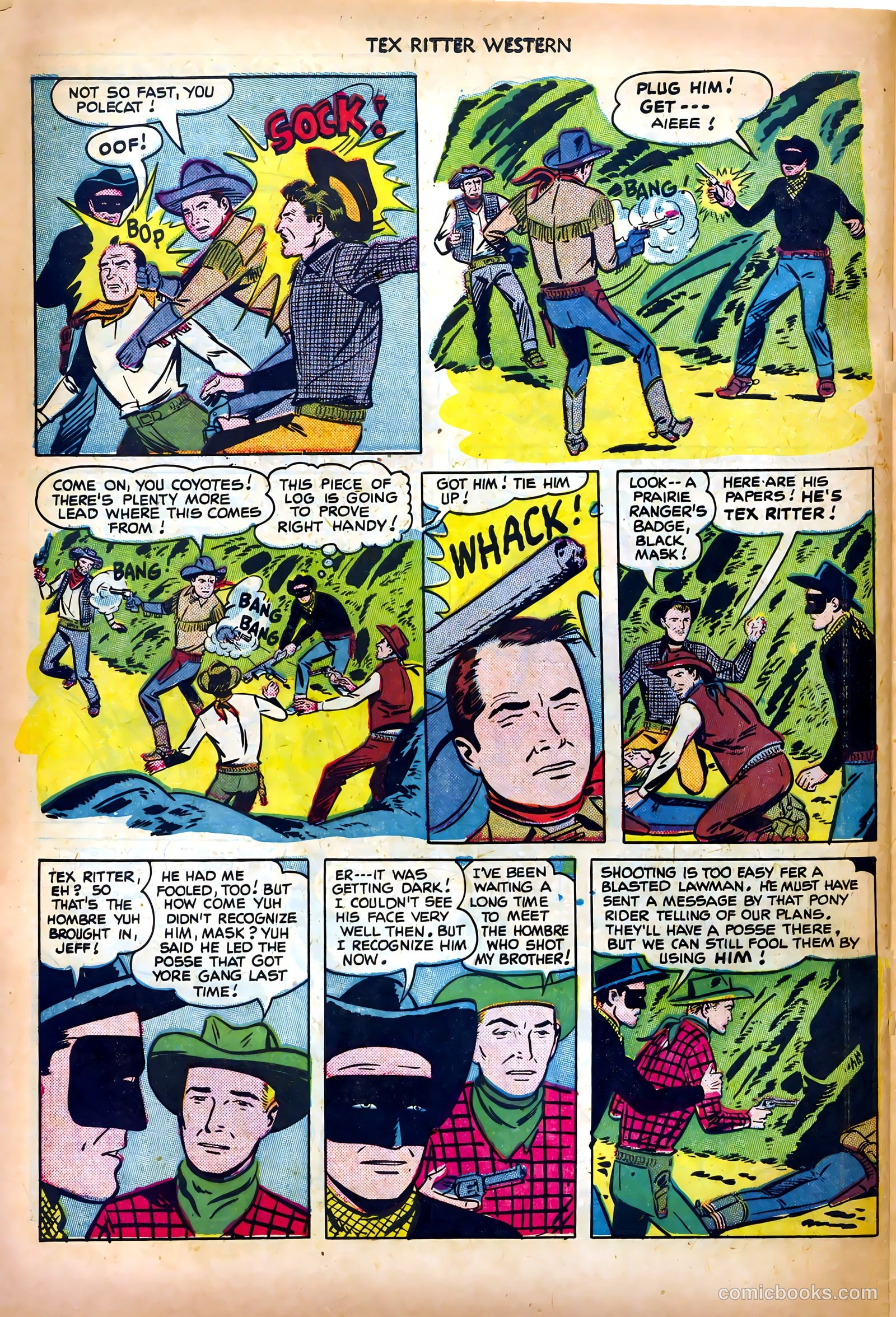 Tex Ritter Western #6 — page 26 of 36