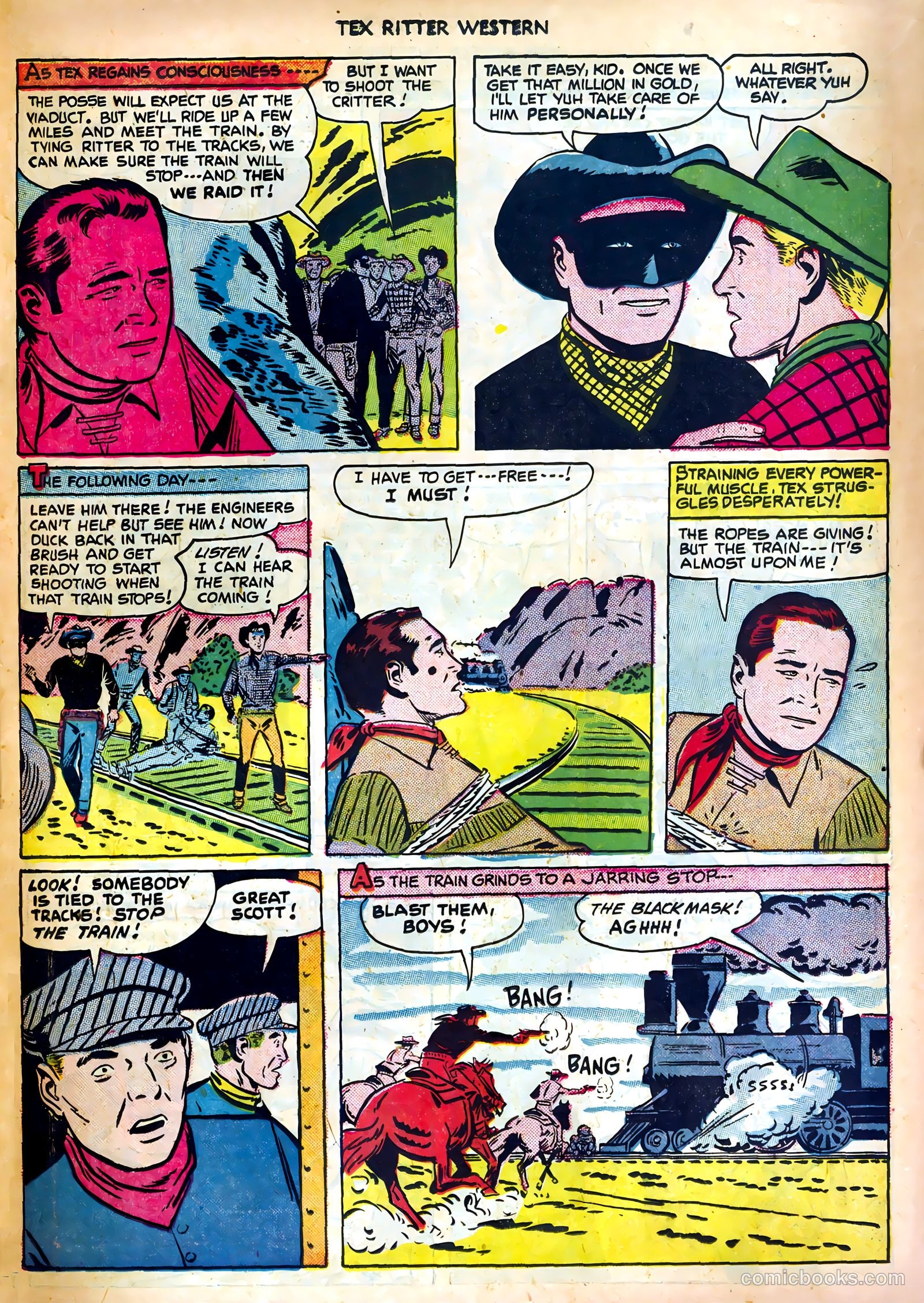 Tex Ritter Western #6 — page 27 of 36