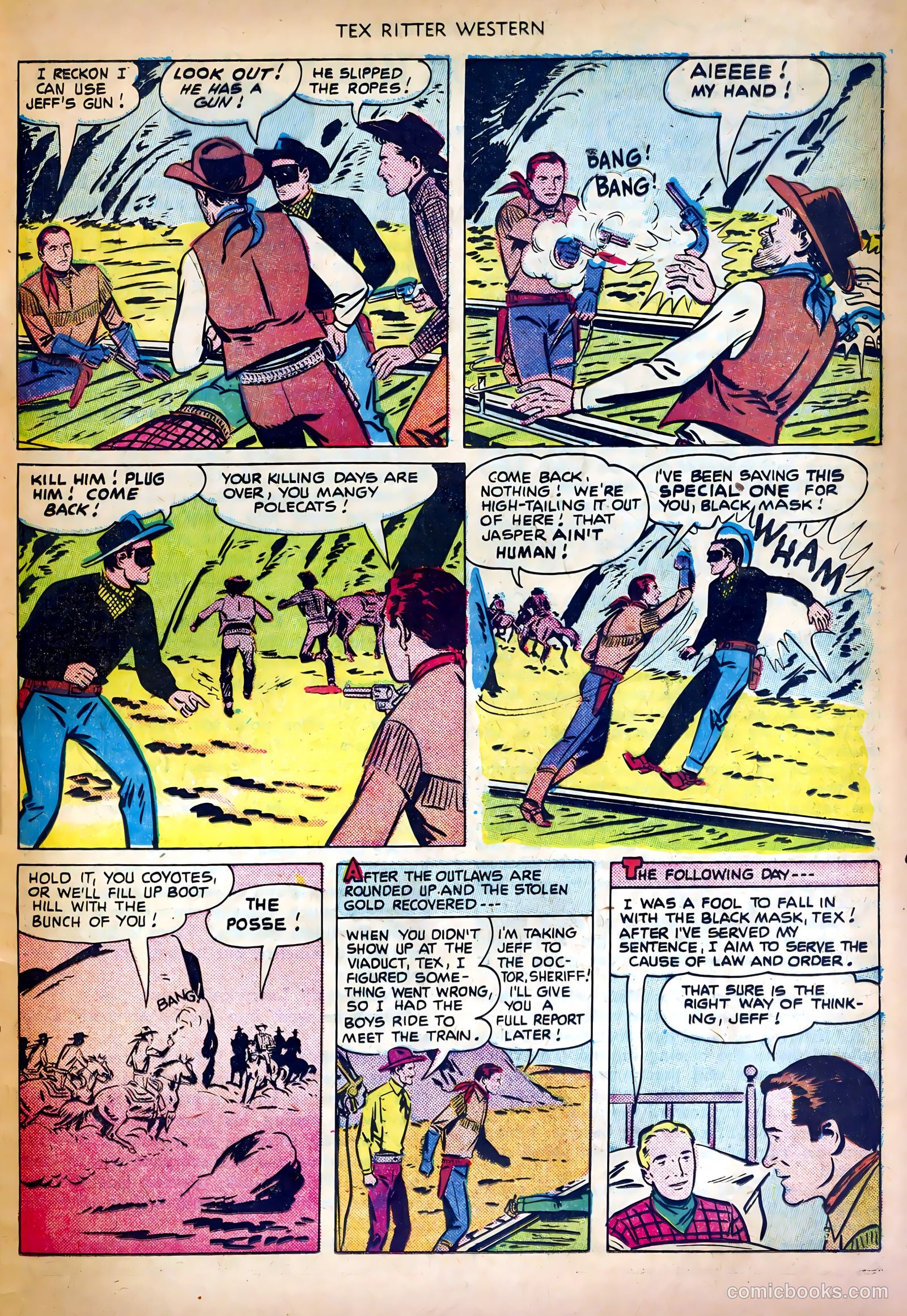 Tex Ritter Western #6 — page 29 of 36