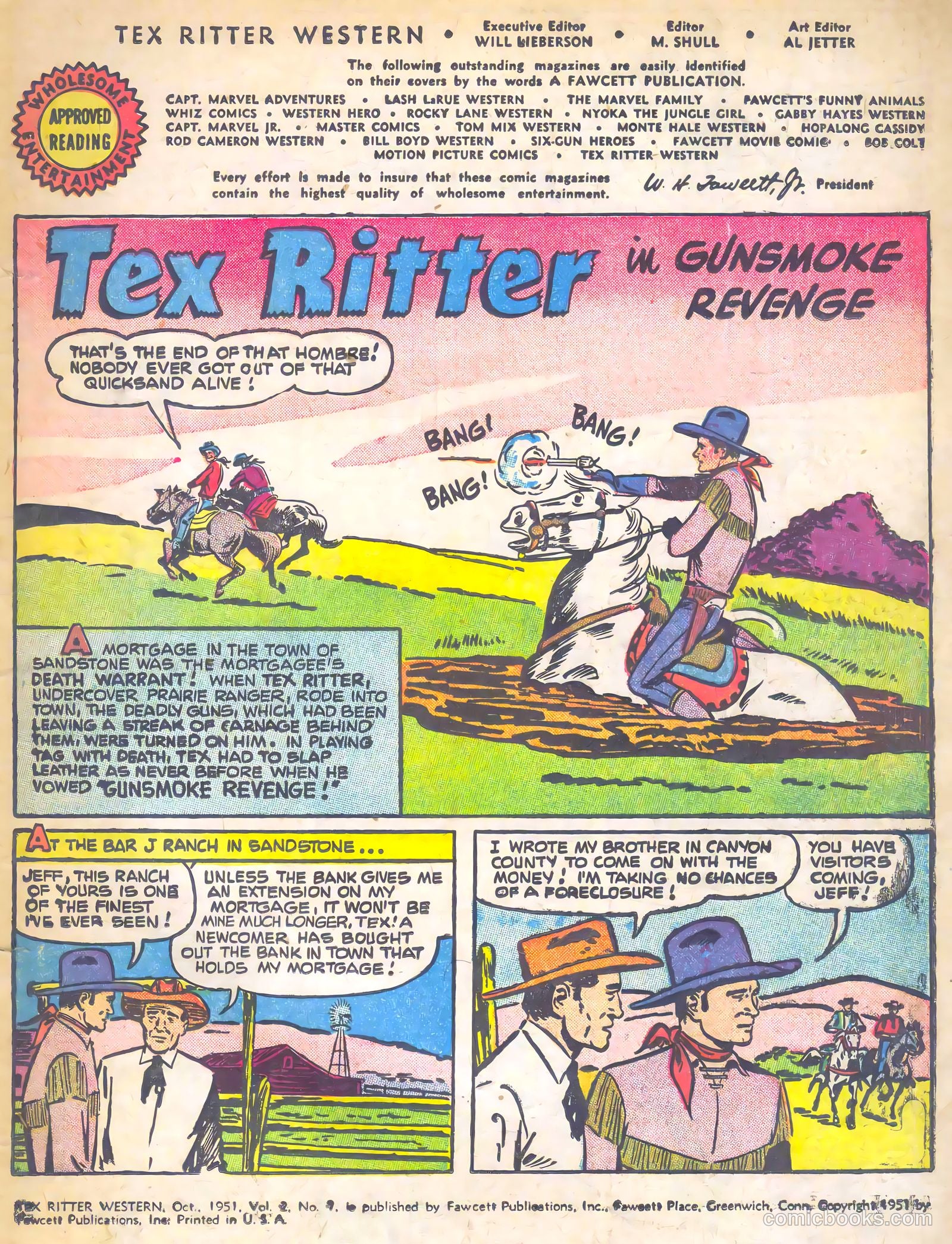 Tex Ritter Western #7 — page 3 of 36