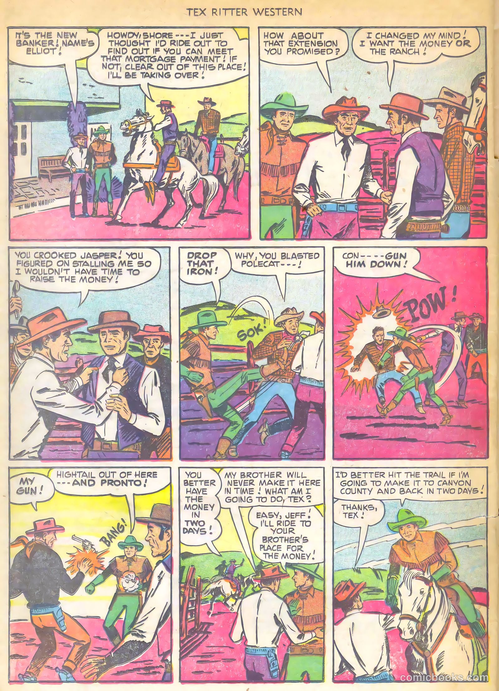 Tex Ritter Western #7 — page 4 of 36