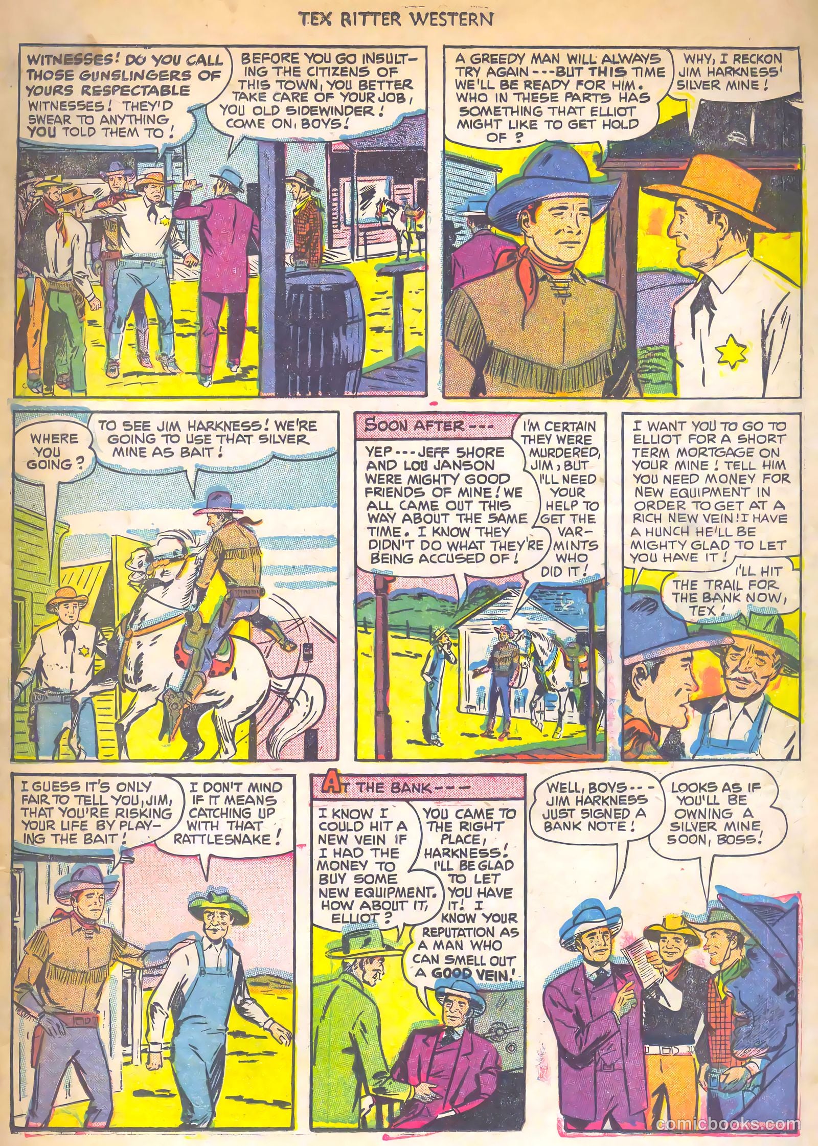 Tex Ritter Western #7 — page 7 of 36