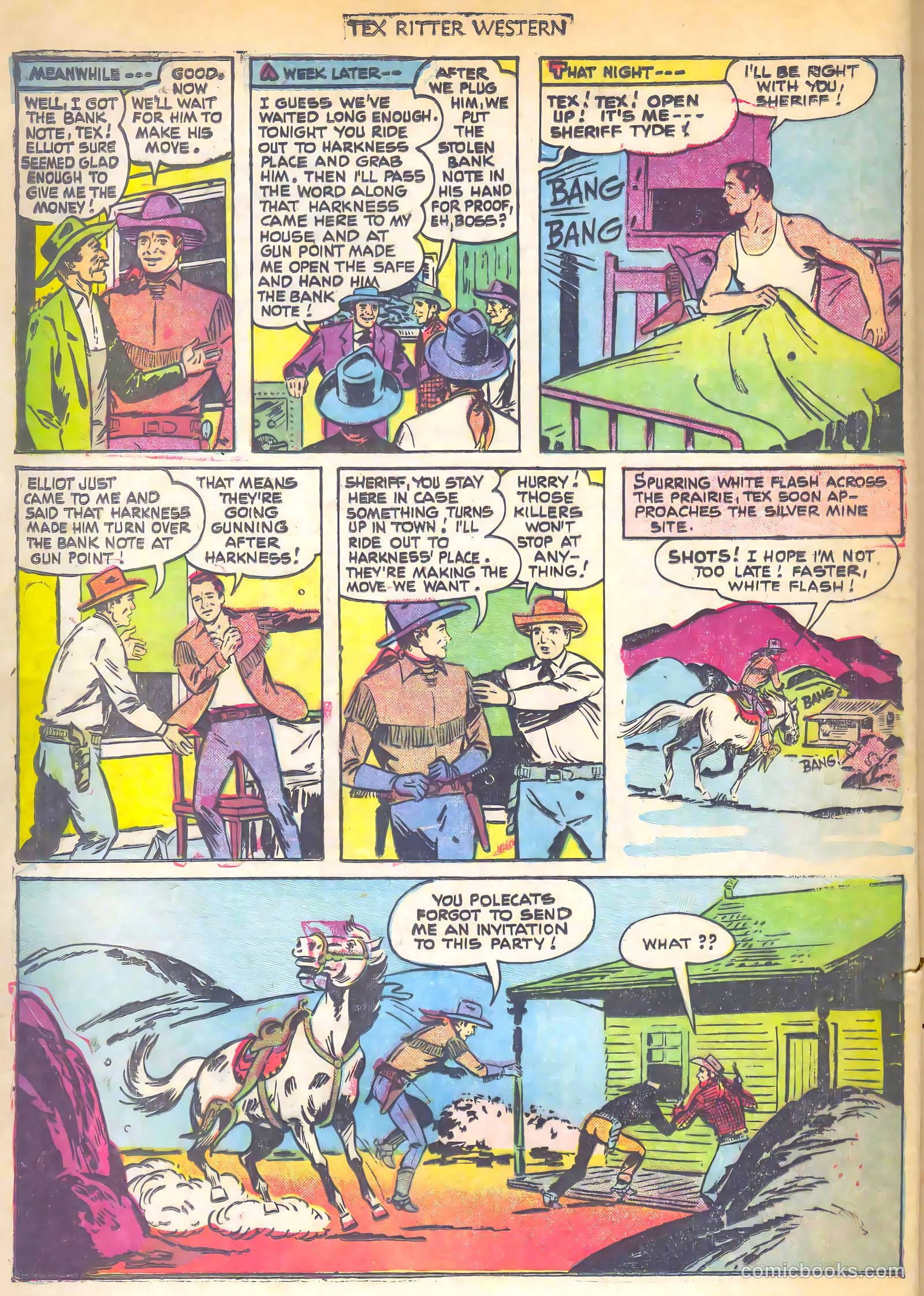 Tex Ritter Western #7 — page 8 of 36