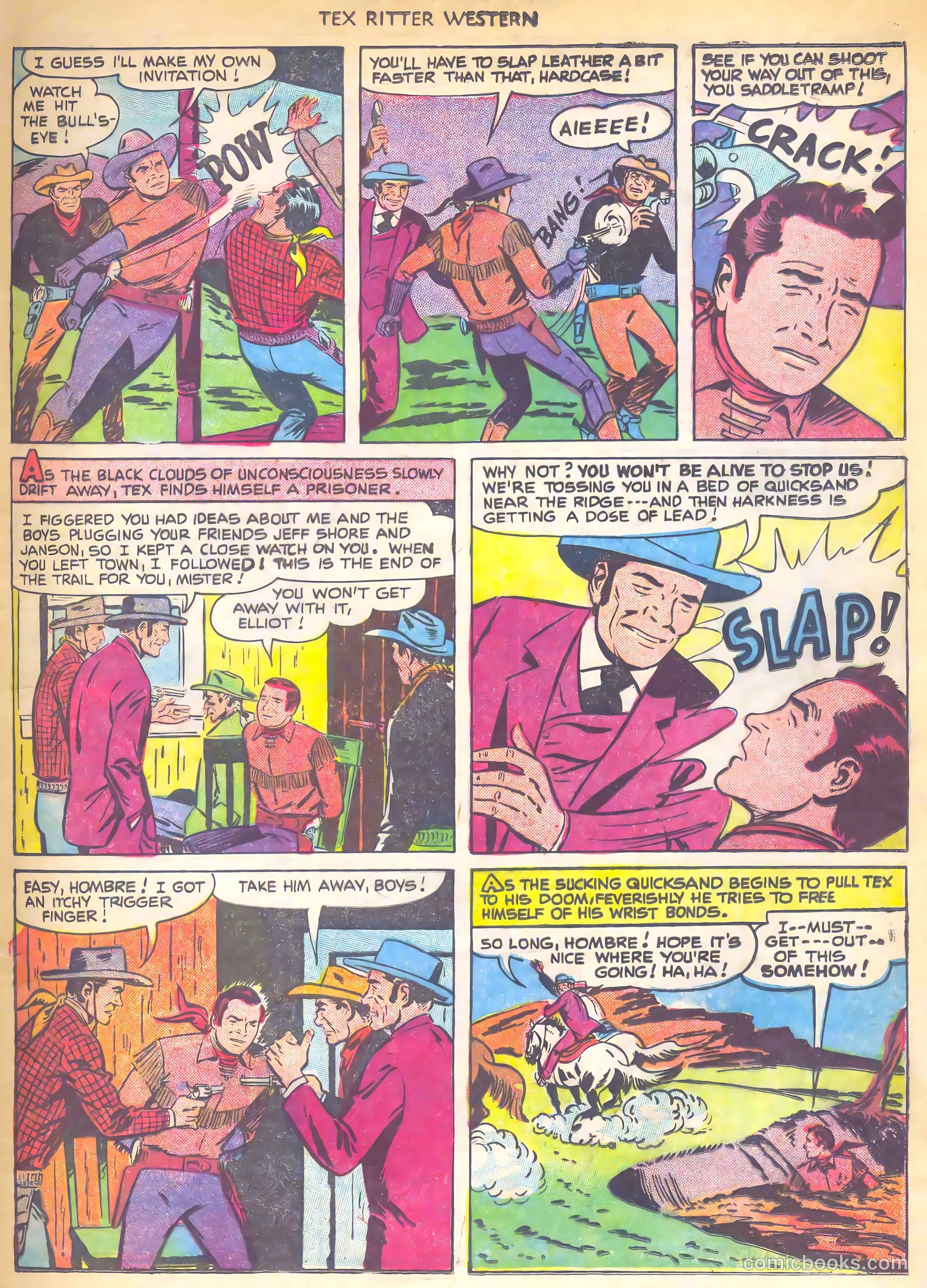 Tex Ritter Western #7 — page 9 of 36