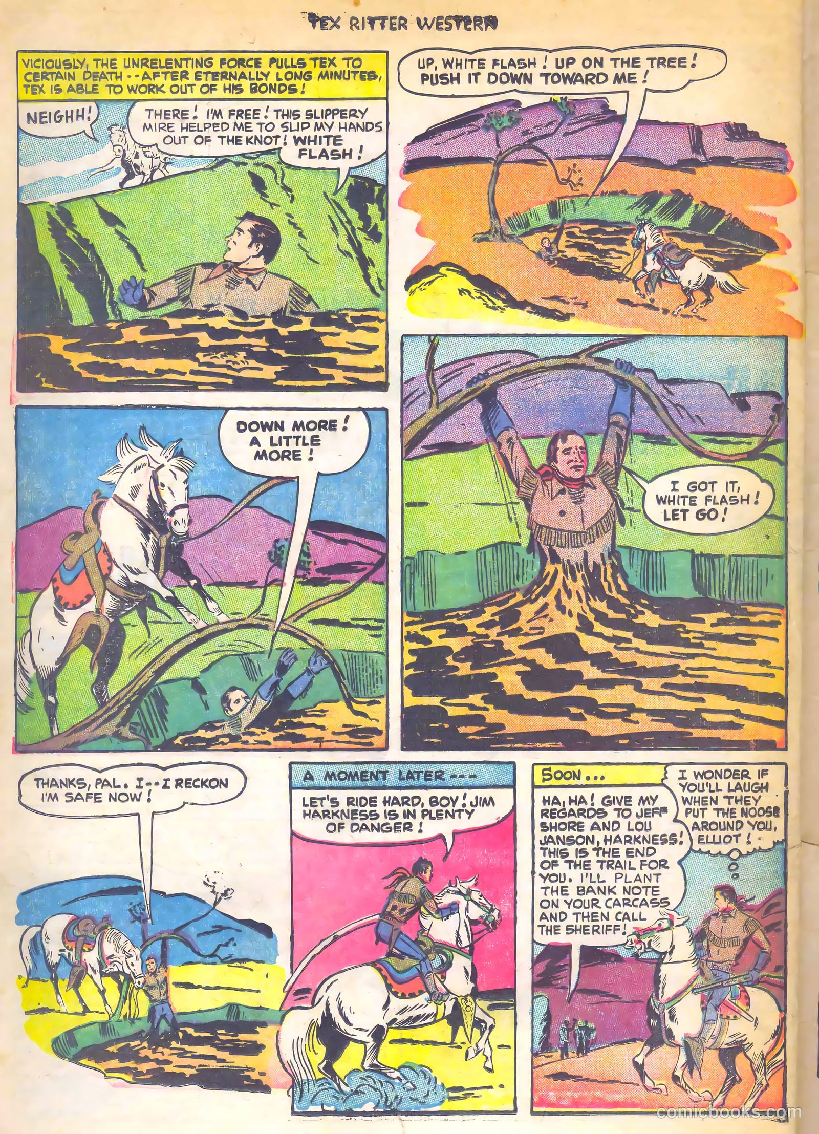 Tex Ritter Western #7 — page 10 of 36
