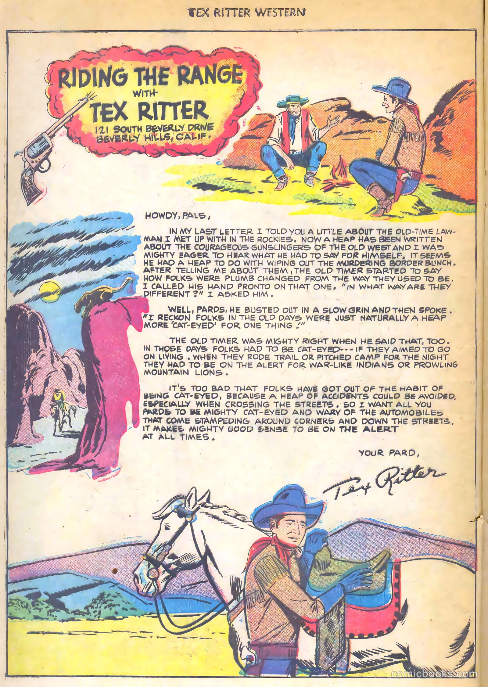 Tex Ritter Western #7 — page 16 of 36