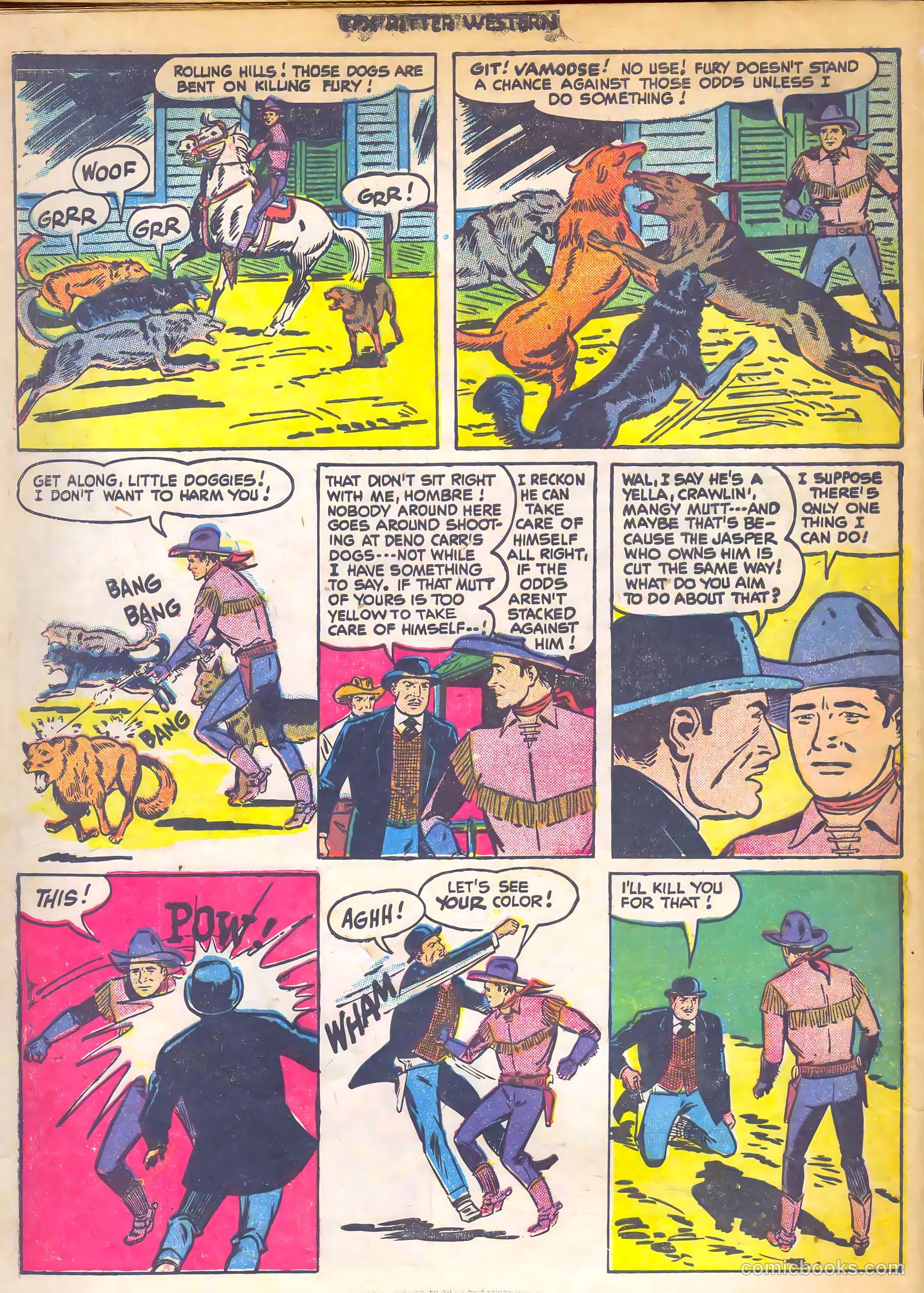 Tex Ritter Western #7 — page 18 of 36