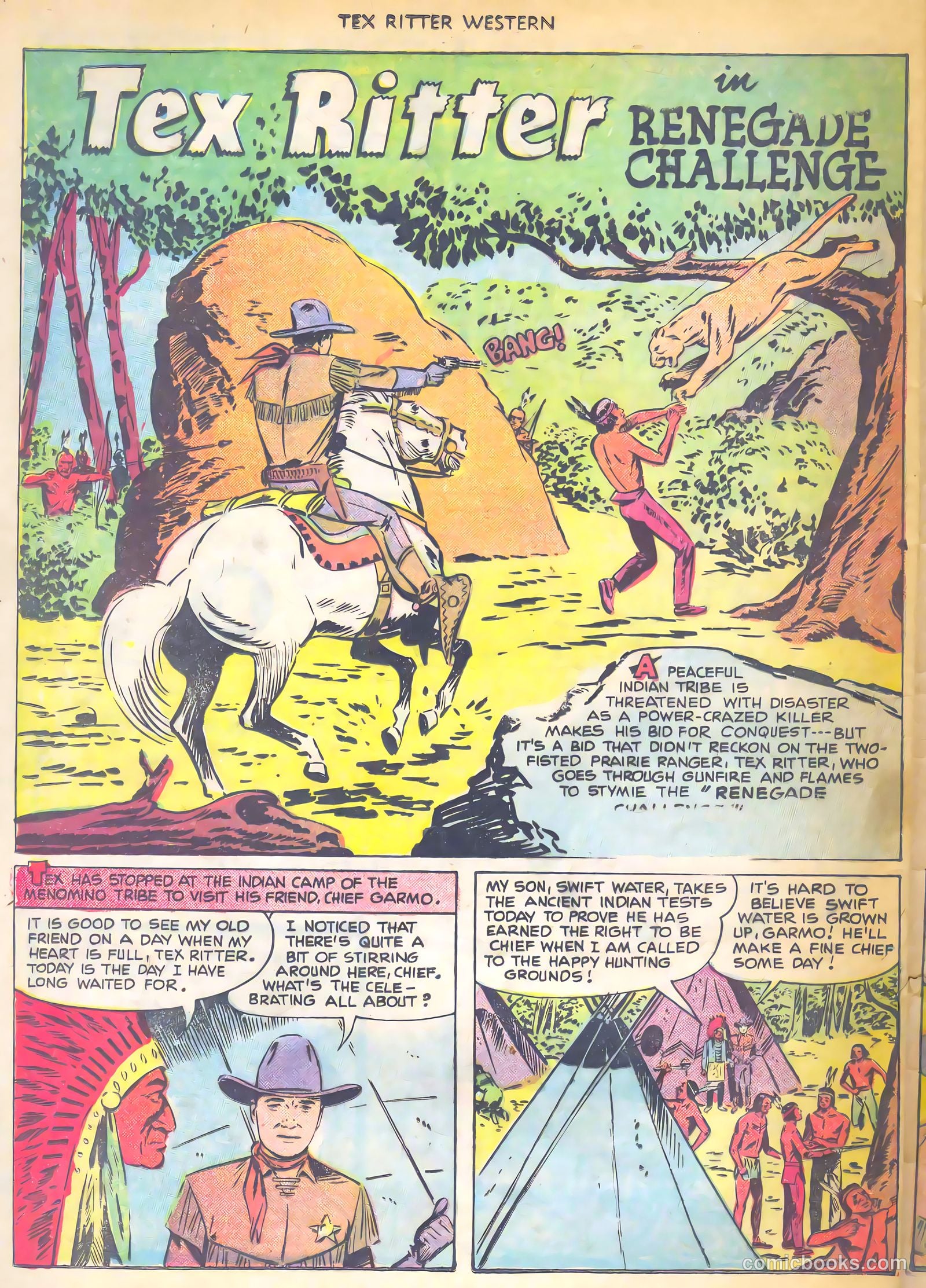 Tex Ritter Western #7 — page 28 of 36