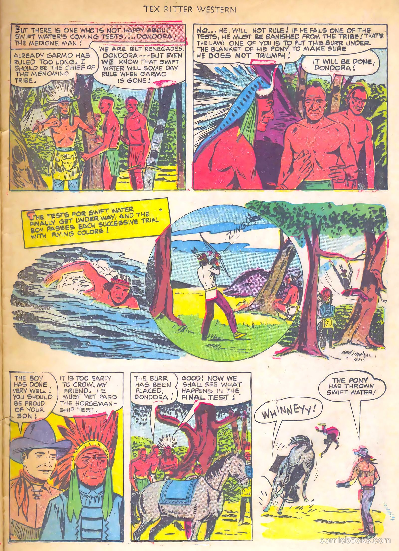 Tex Ritter Western #7 — page 29 of 36