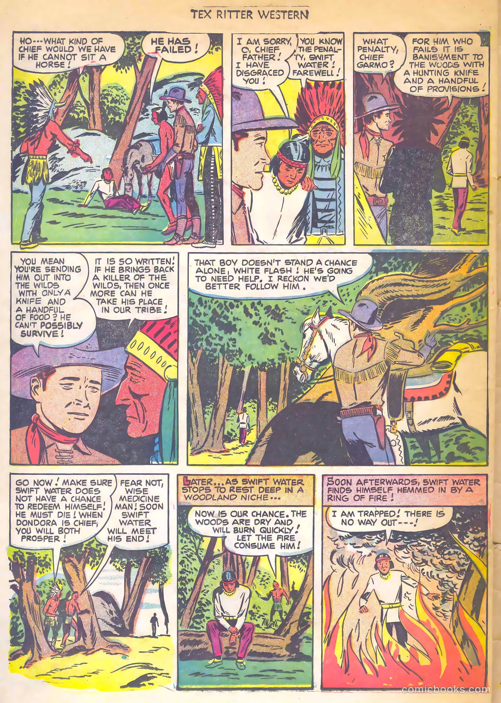 Tex Ritter Western #7 — page 30 of 36