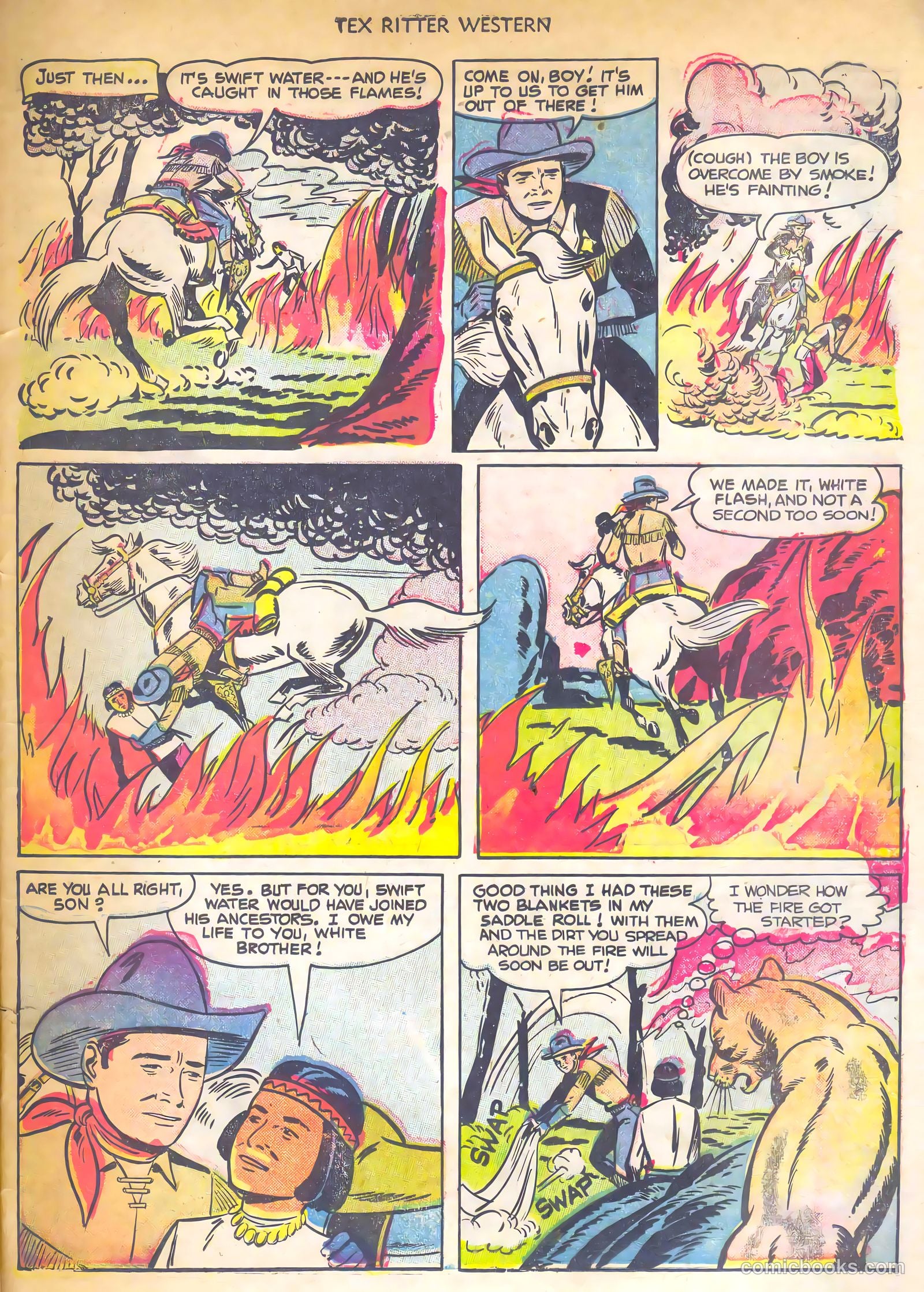 Tex Ritter Western #7 — page 31 of 36