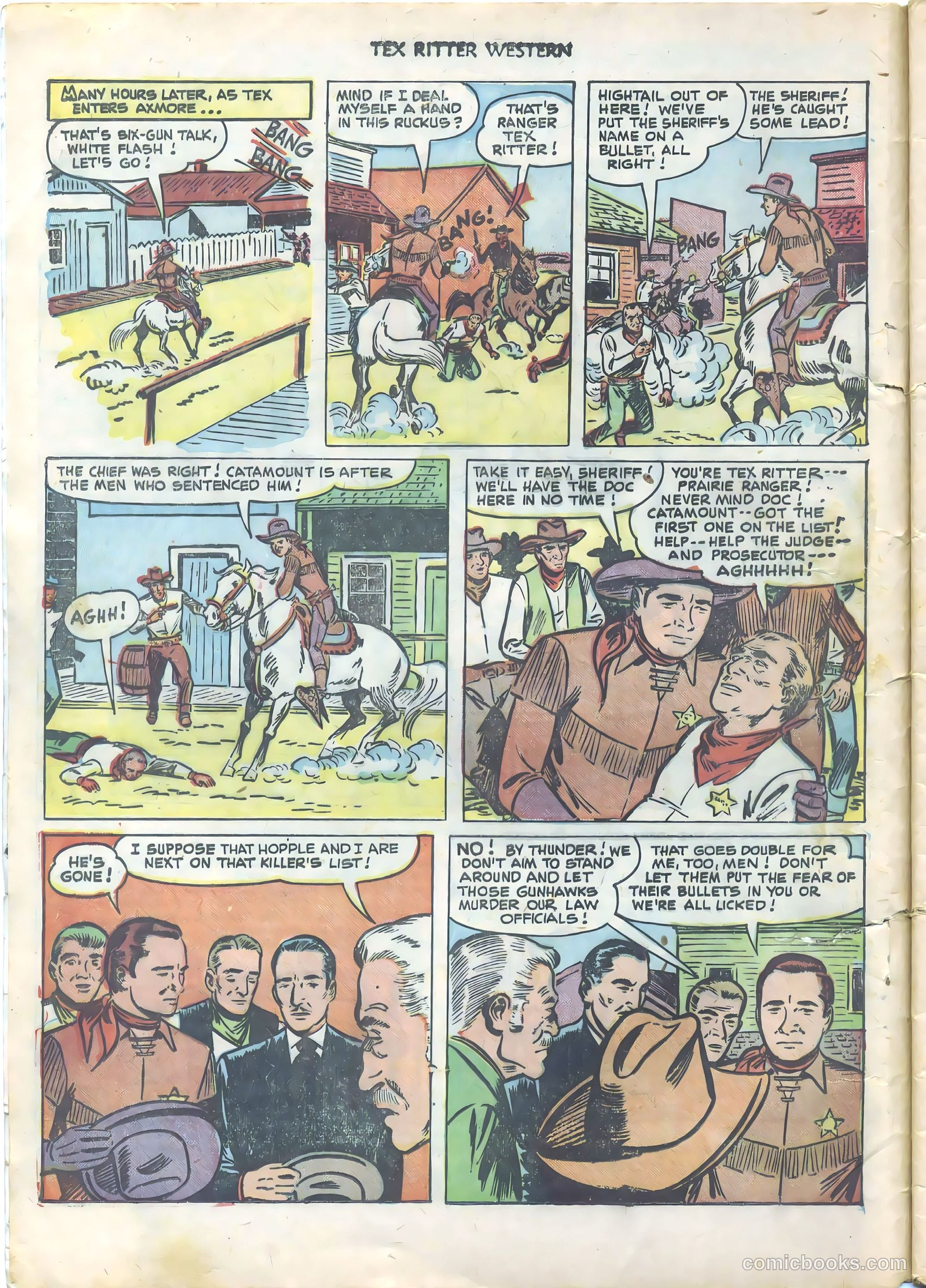 Tex Ritter Western #9 — page 4 of 36