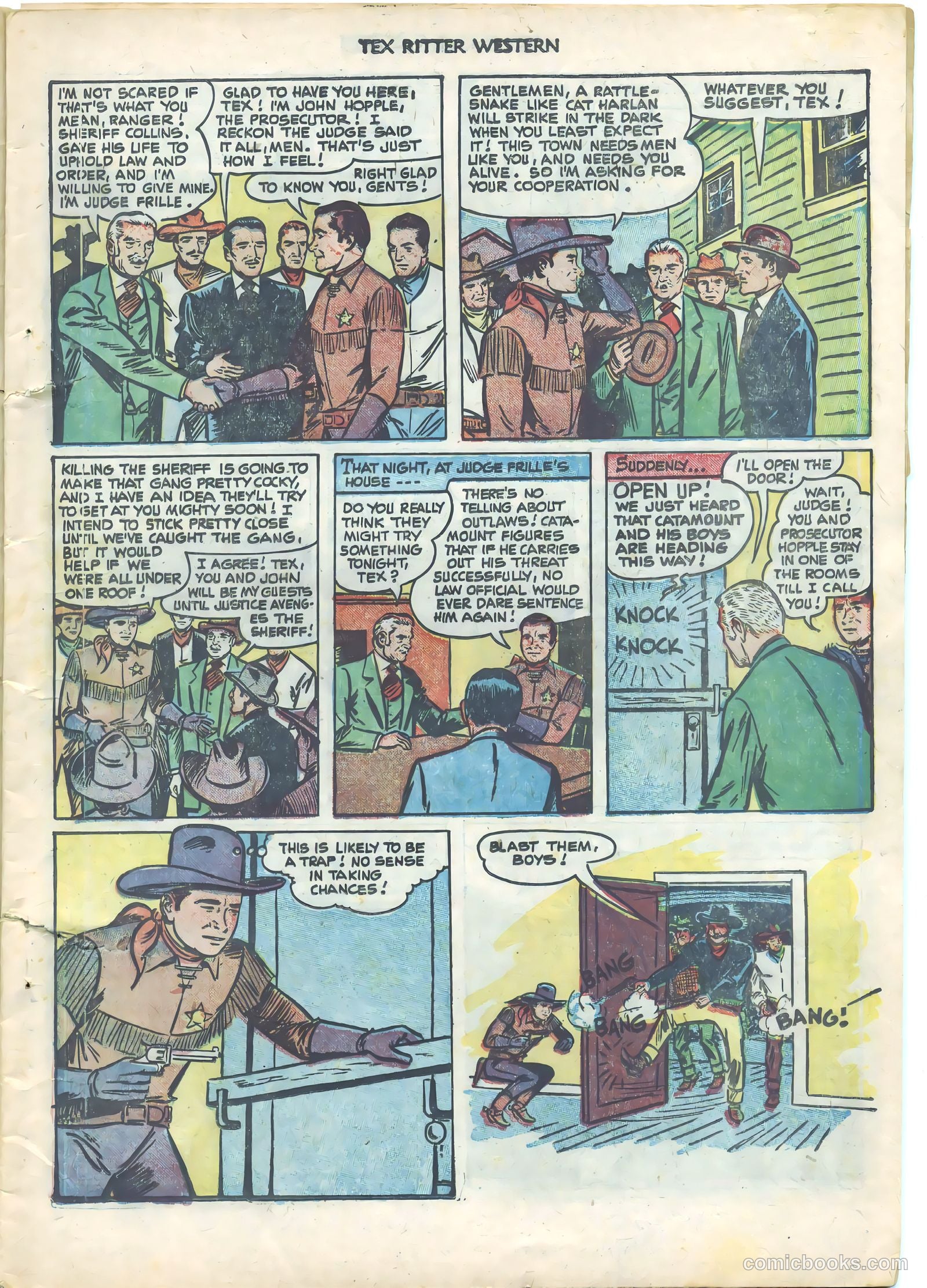 Tex Ritter Western #9 — page 5 of 36